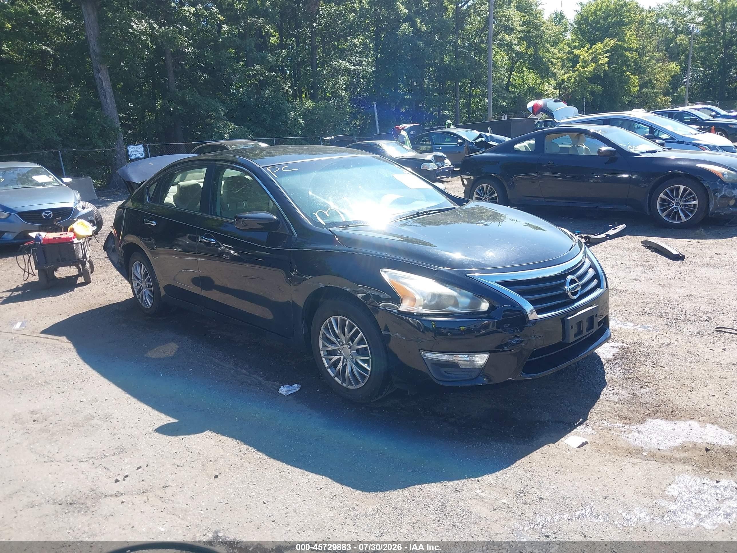 2014 Nissan Altima 2.5 Black vin: 1N4AL3AP5EC179673