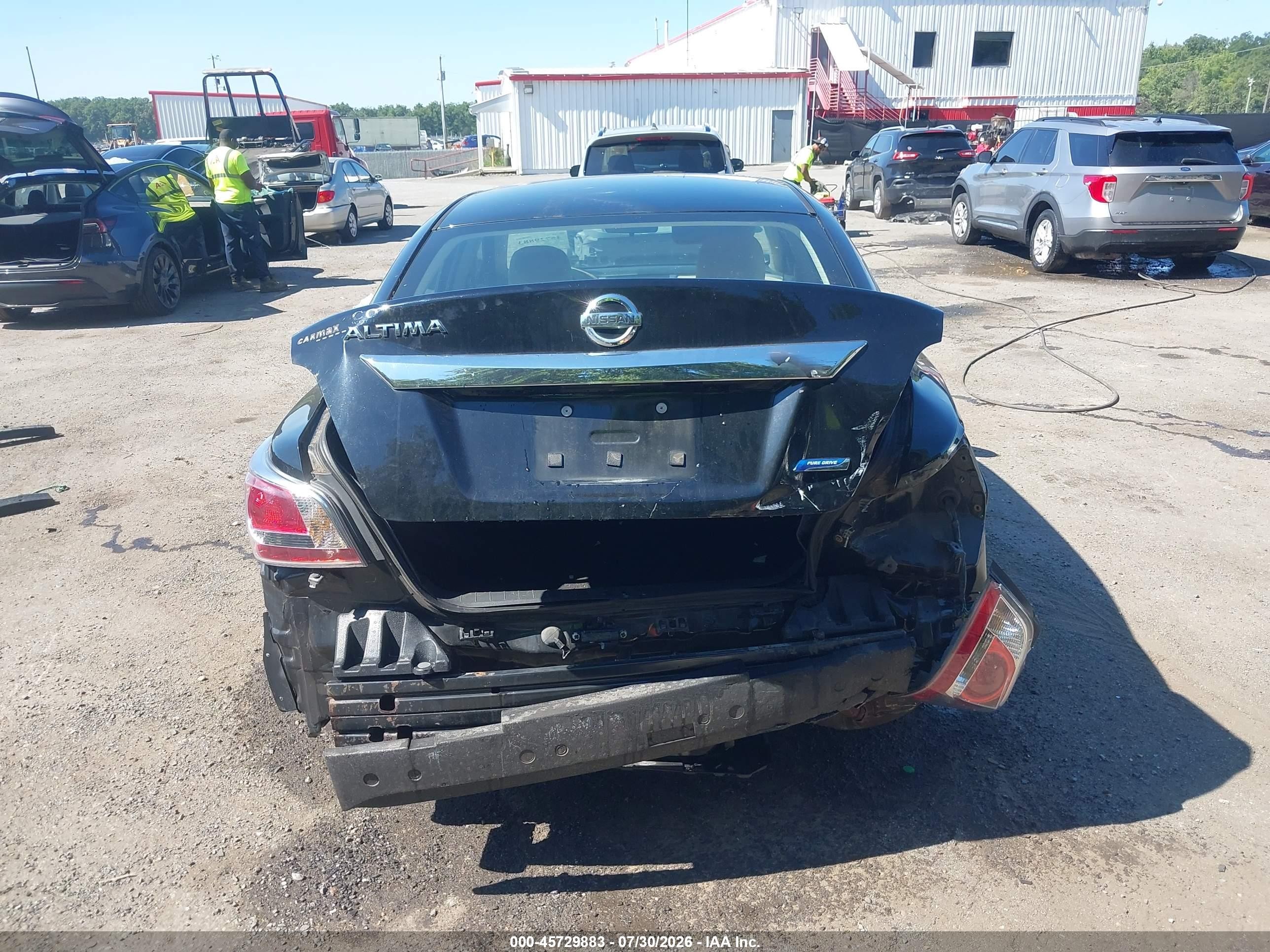 2014 Nissan Altima 2.5 Black vin: 1N4AL3AP5EC179673