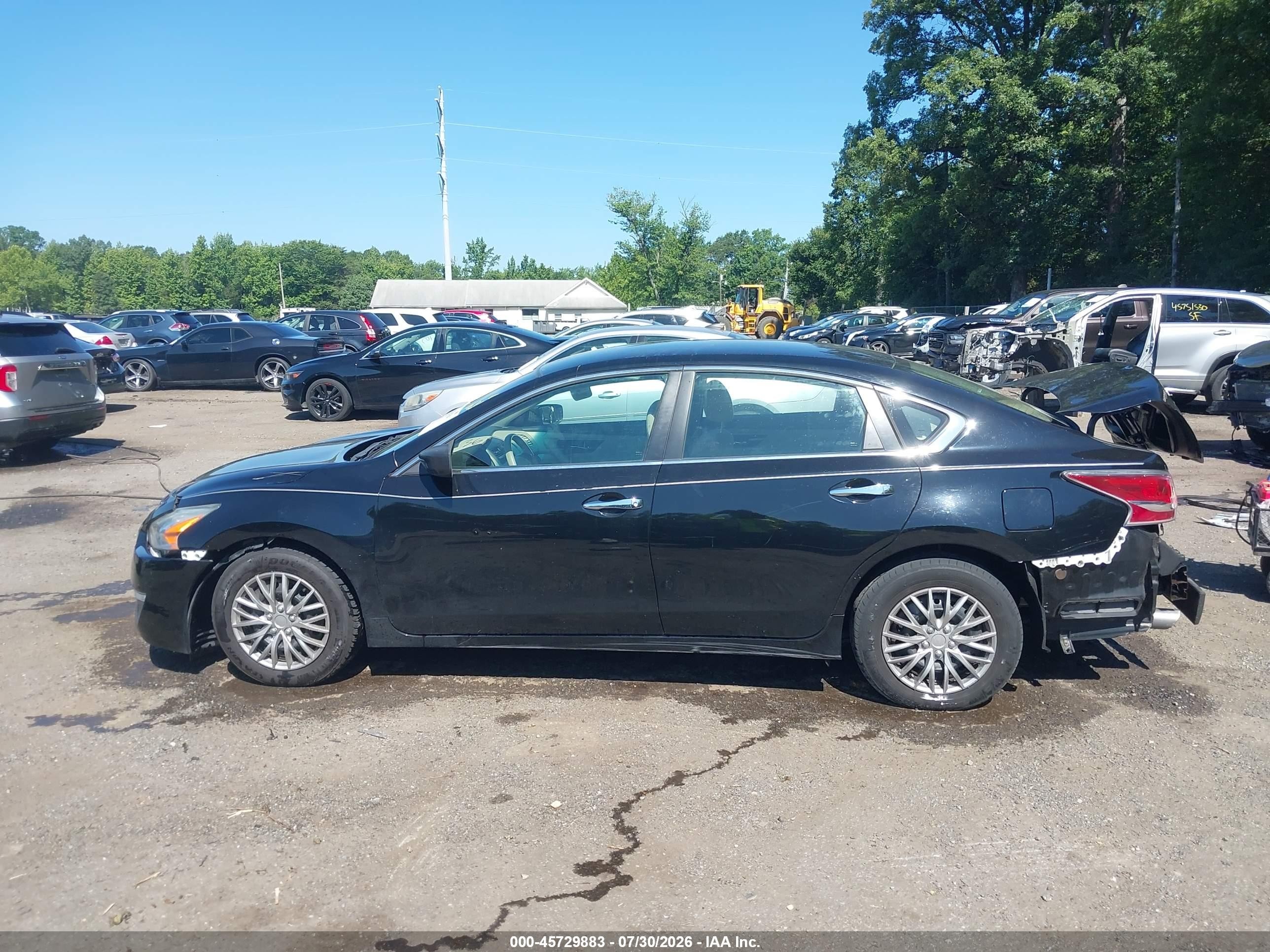 2014 Nissan Altima 2.5 Black vin: 1N4AL3AP5EC179673