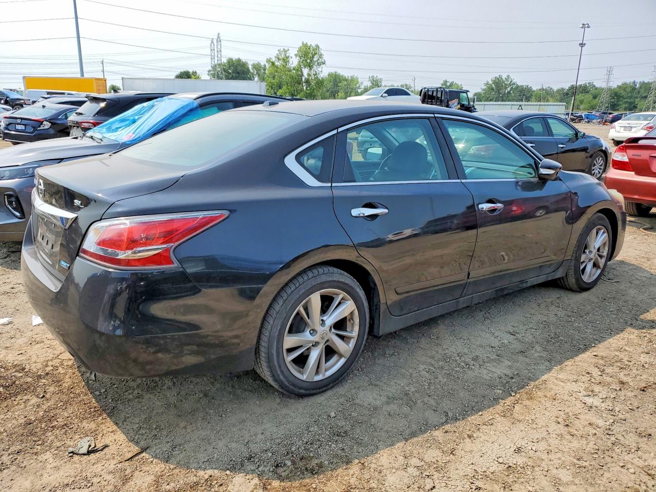 2014 Nissan Altima 2.5 Sl Black vin: 1N4AL3AP5EC187823