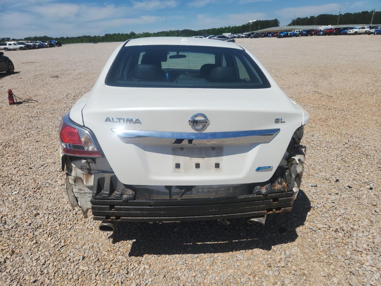2014 Nissan Altima 2.5 Sl White vin: 1N4AL3AP5EC191399