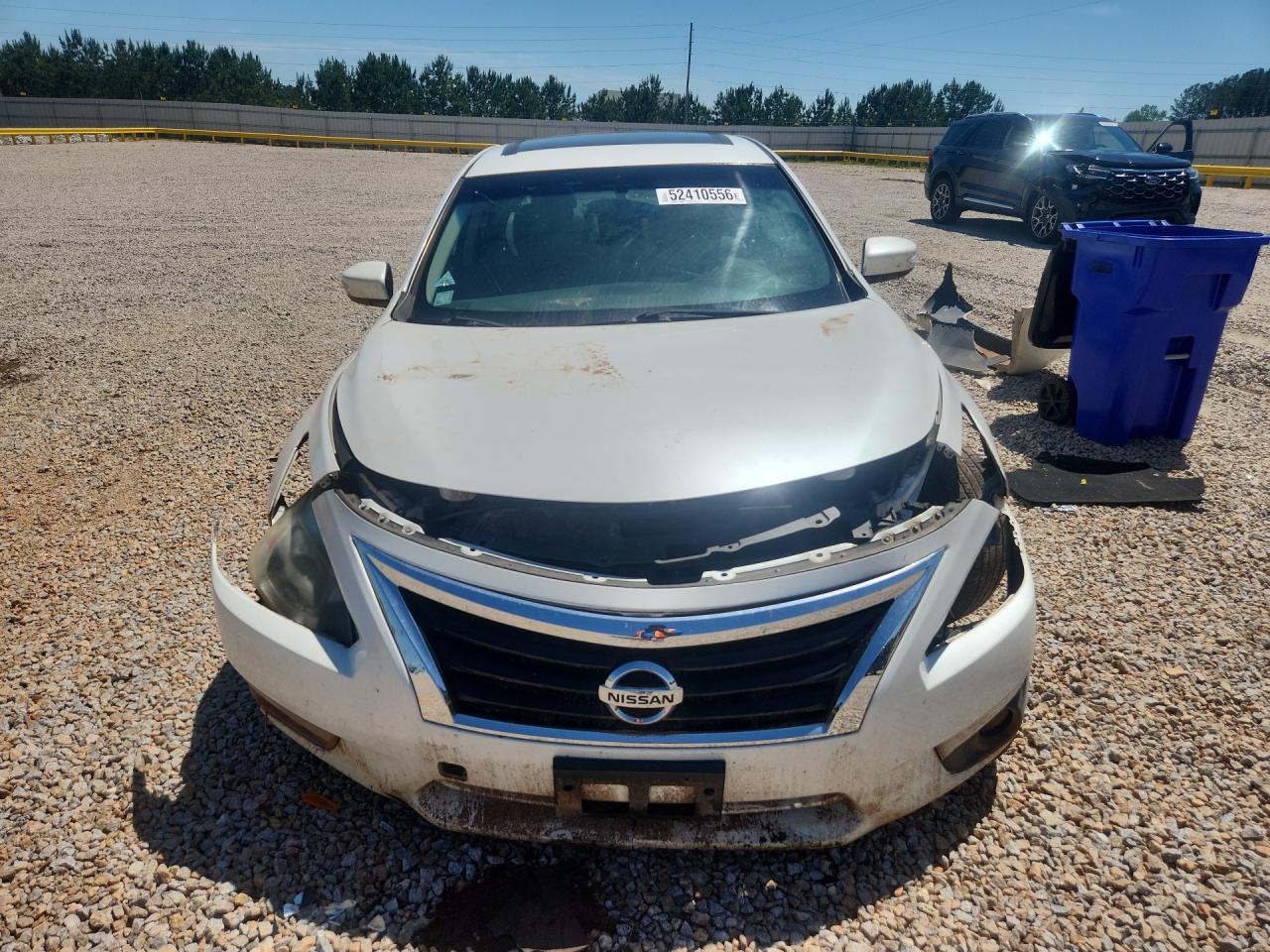 2014 Nissan Altima 2.5 Sl White vin: 1N4AL3AP5EC191399