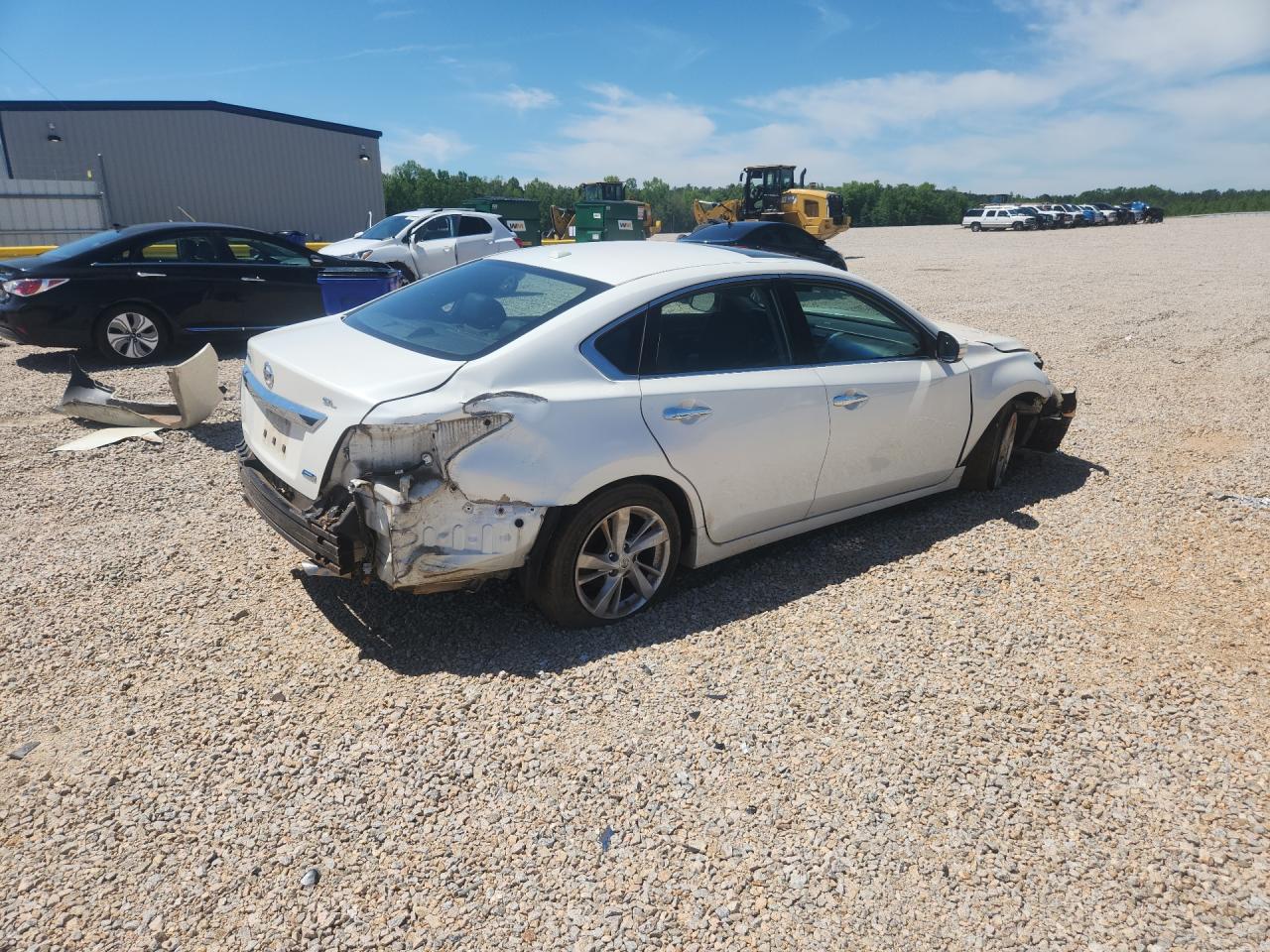 2014 Nissan Altima 2.5 Sl White vin: 1N4AL3AP5EC191399