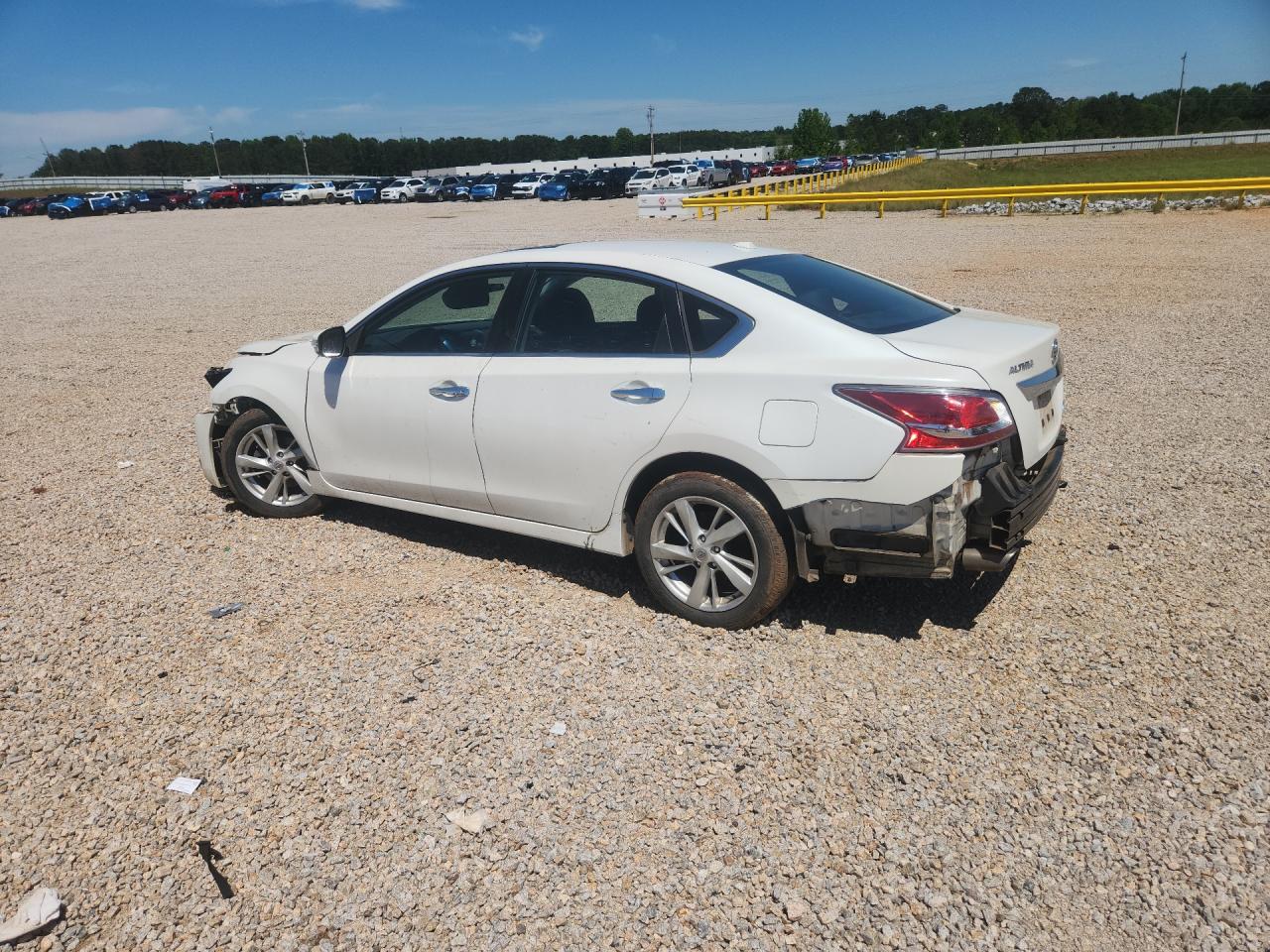 2014 Nissan Altima 2.5 Sl White vin: 1N4AL3AP5EC191399