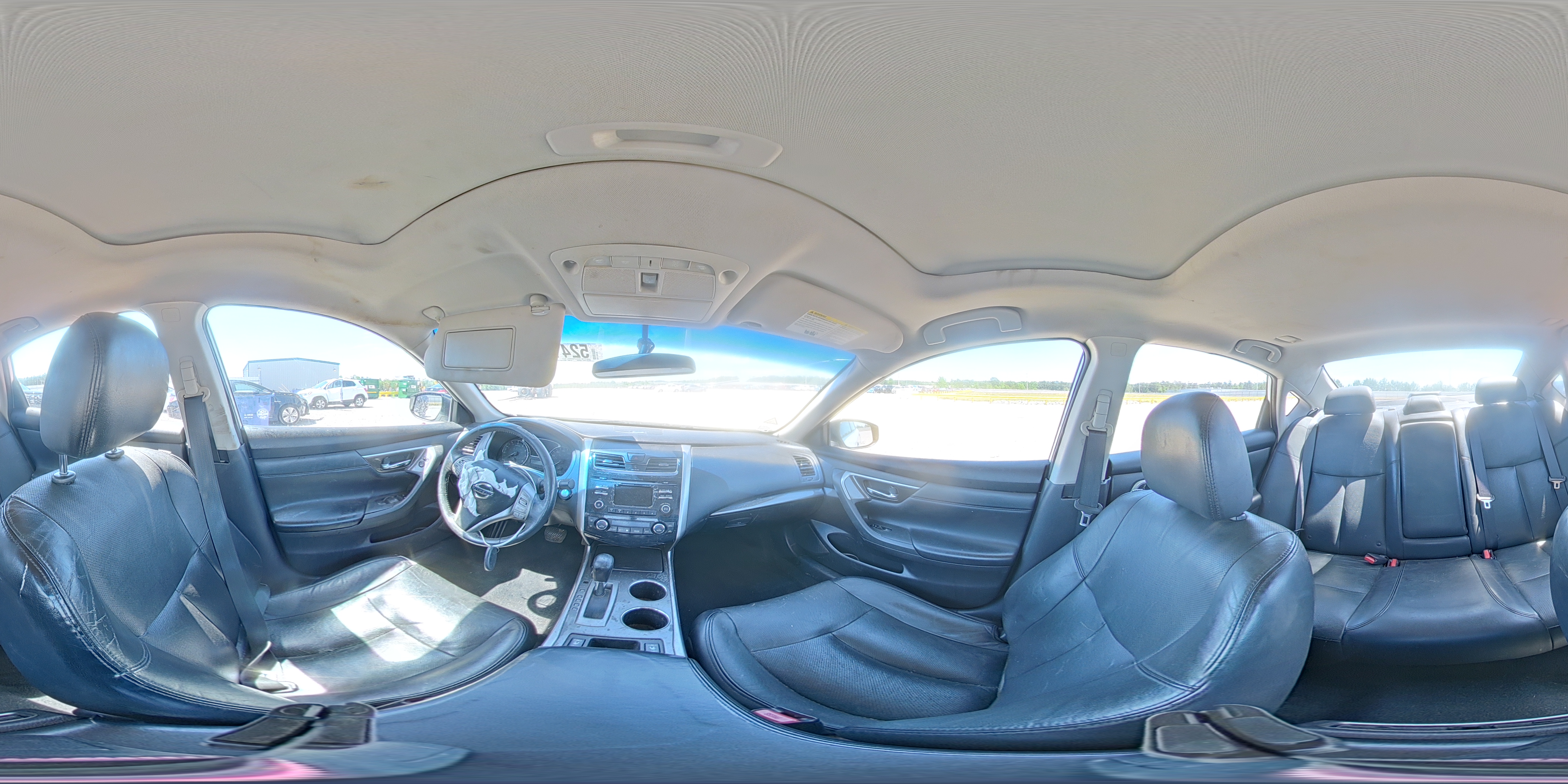 2014 Nissan Altima 2.5 Sl White vin: 1N4AL3AP5EC191399