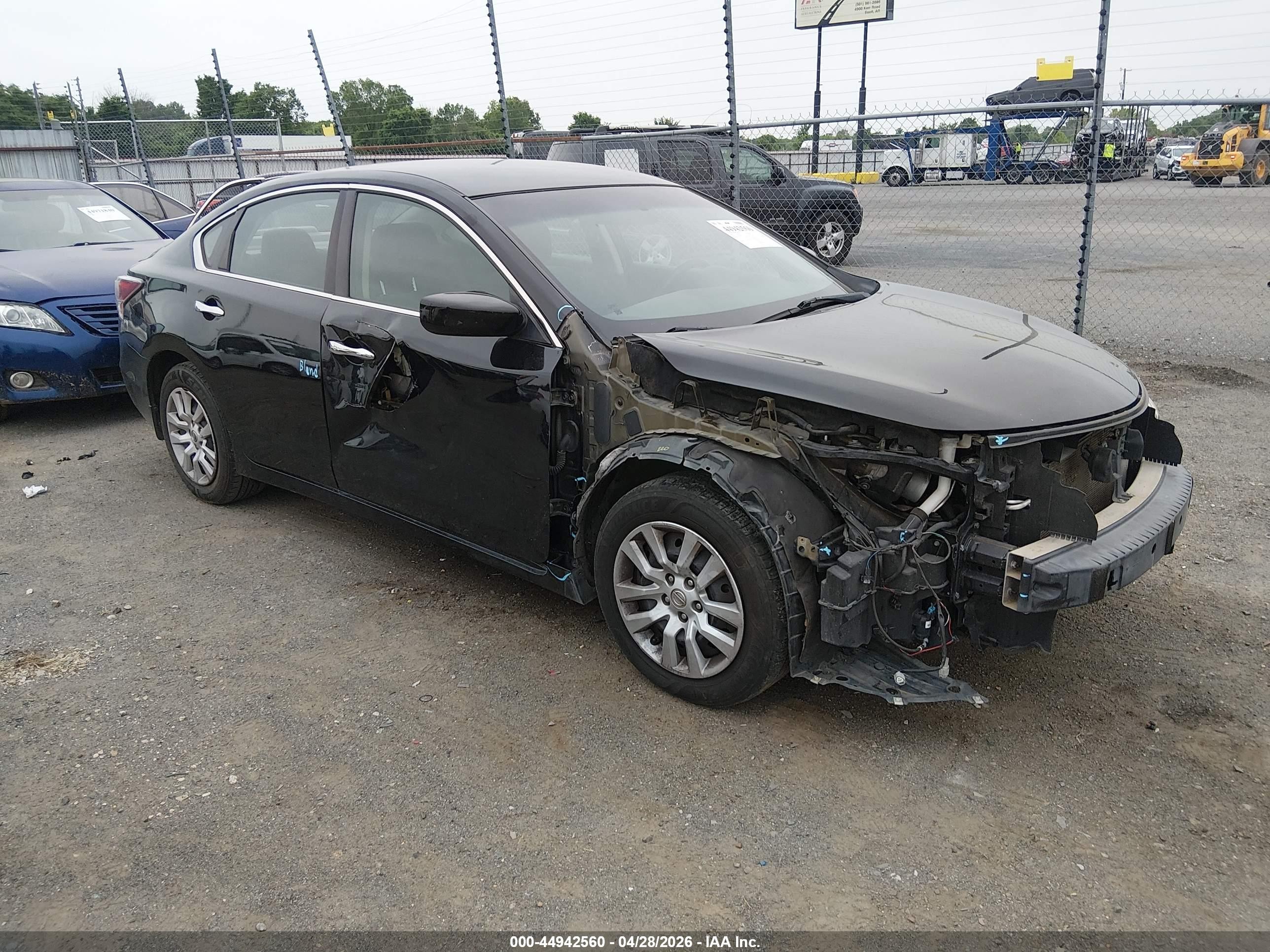 2014 Nissan Altima 2.5 S Black vin: 1N4AL3AP5EC193573