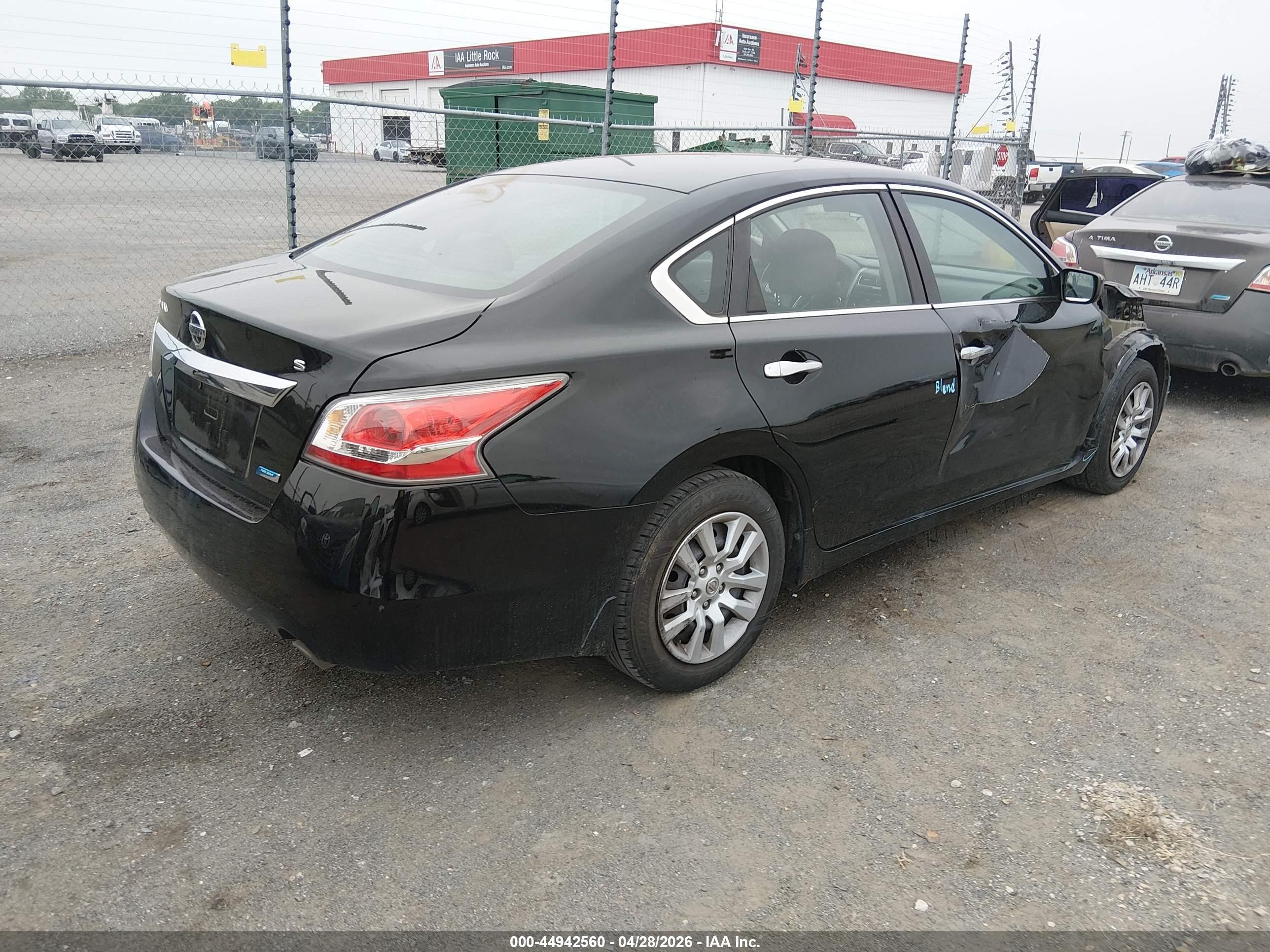 2014 Nissan Altima 2.5 S Black vin: 1N4AL3AP5EC193573