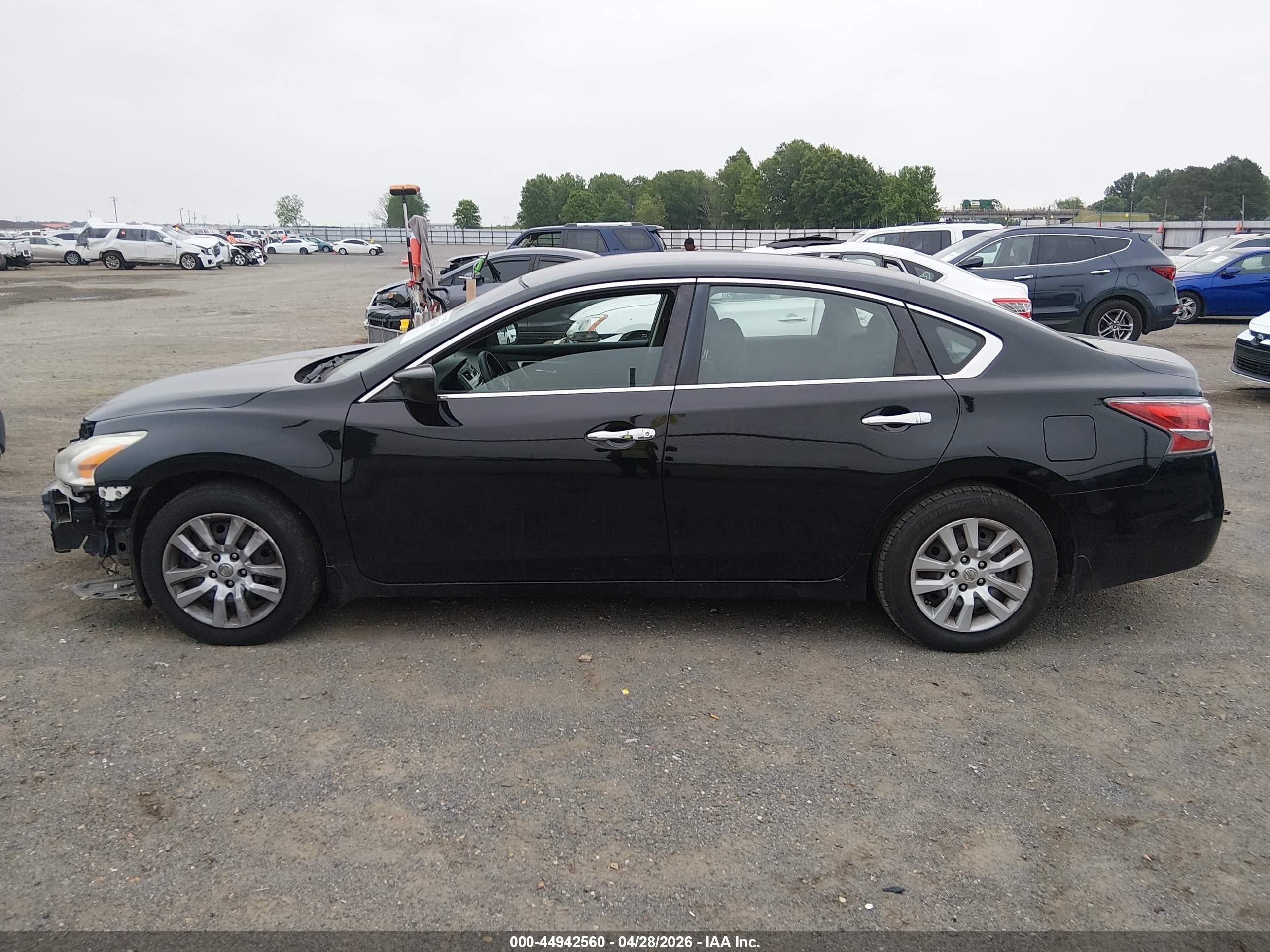 2014 Nissan Altima 2.5 S Black vin: 1N4AL3AP5EC193573