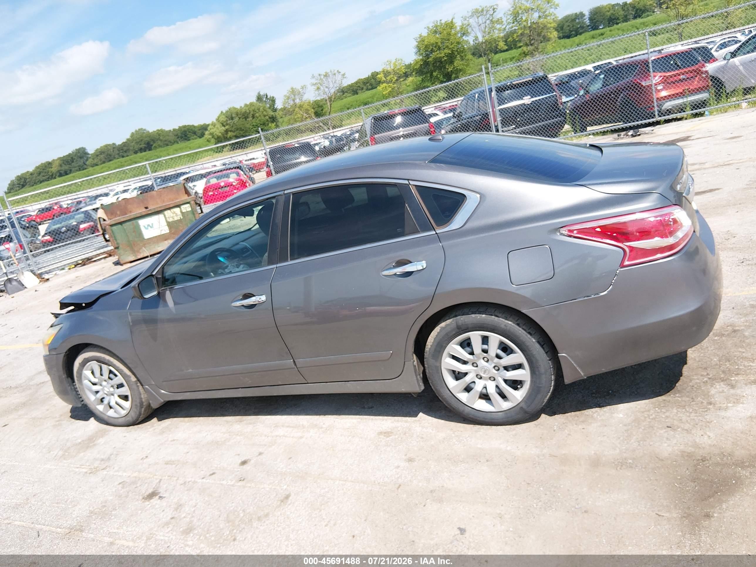 2014 Nissan Altima 2.5 S Бежевый vin: 1N4AL3AP5EC193749