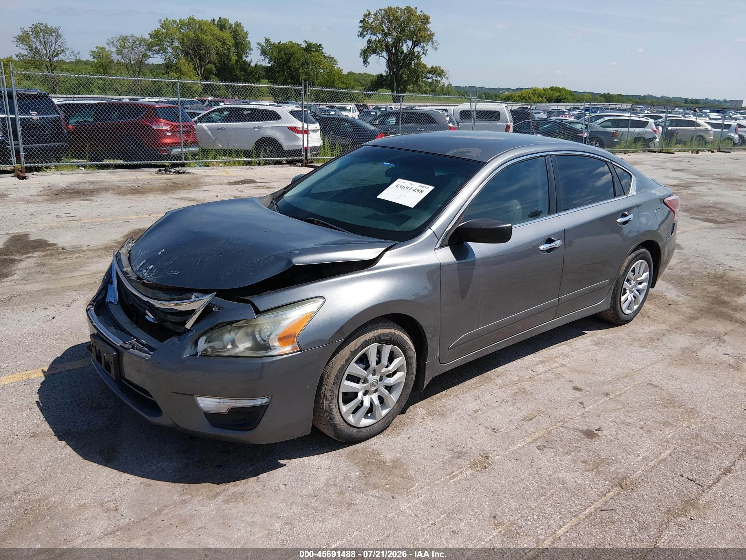 2014 Nissan Altima 2.5 S Бежевый vin: 1N4AL3AP5EC193749