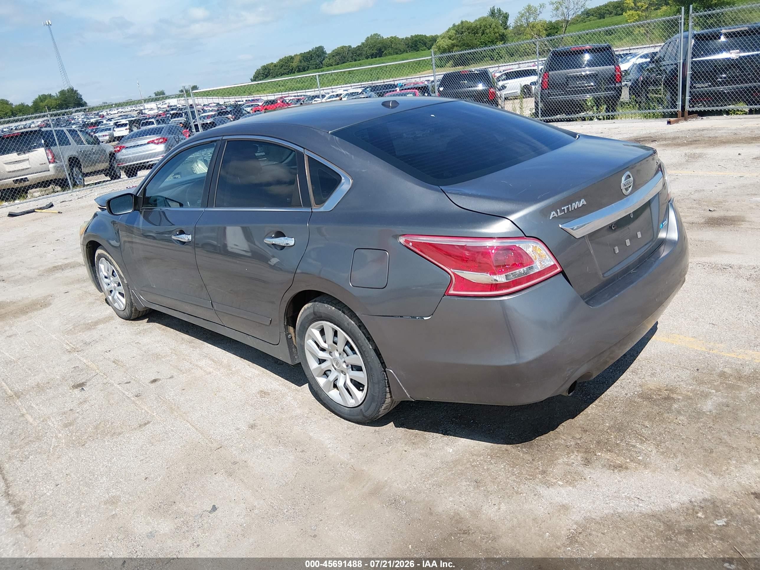 2014 Nissan Altima 2.5 S Бежевый vin: 1N4AL3AP5EC193749
