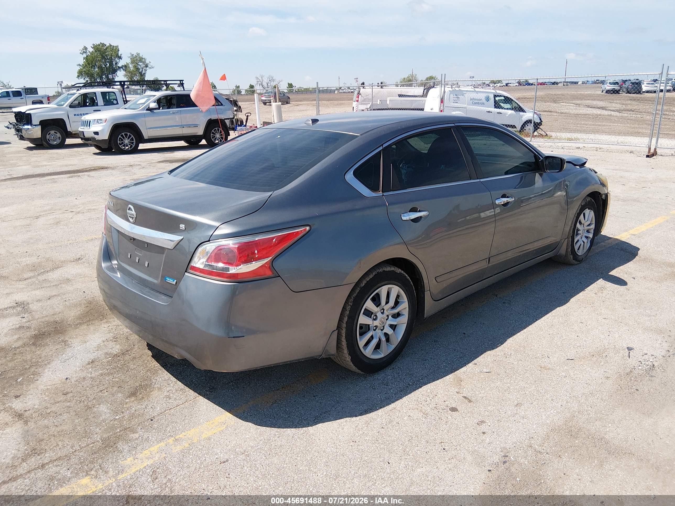 2014 Nissan Altima 2.5 S Бежевый vin: 1N4AL3AP5EC193749