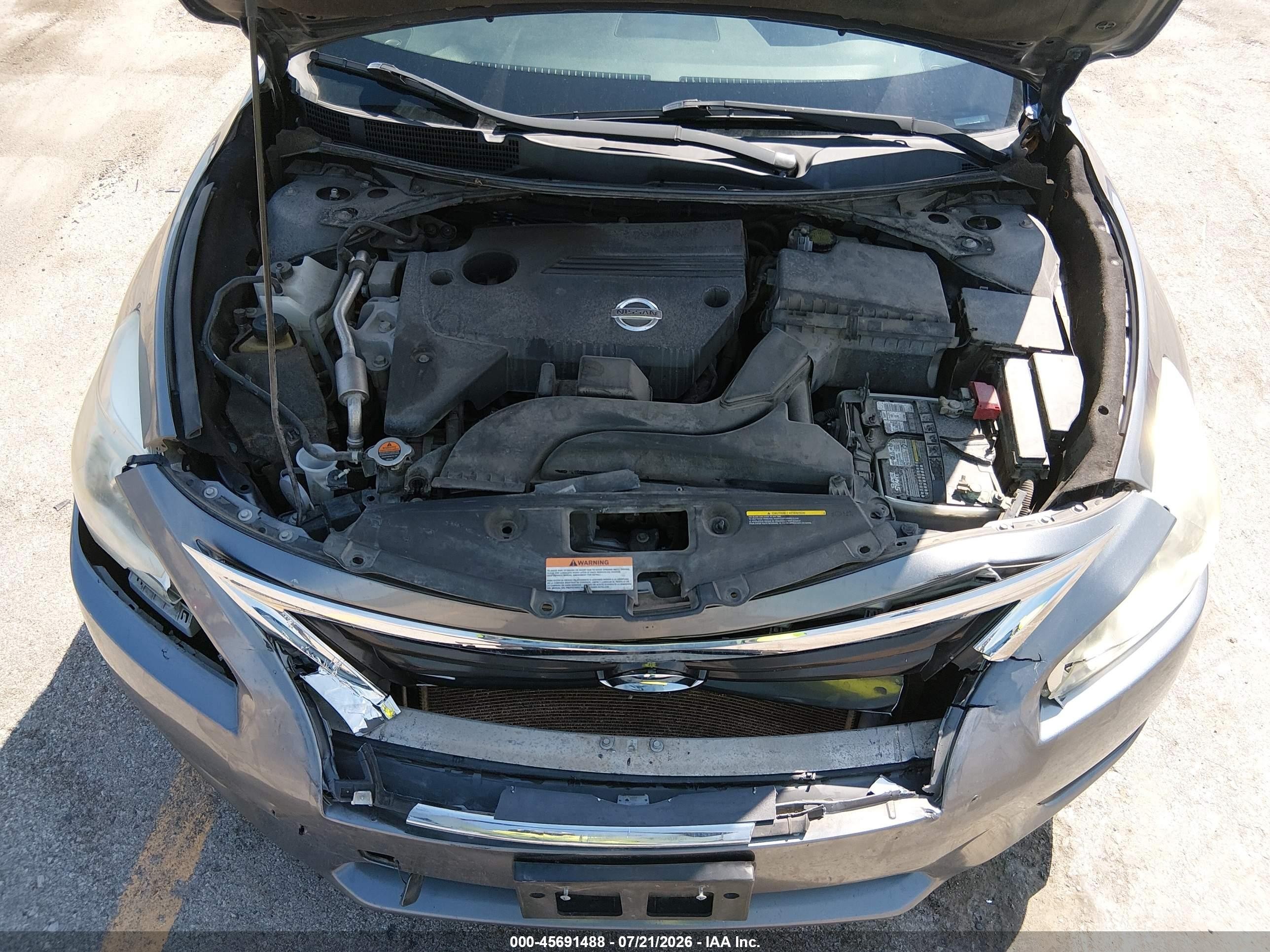 2014 Nissan Altima 2.5 S Бежевый vin: 1N4AL3AP5EC193749