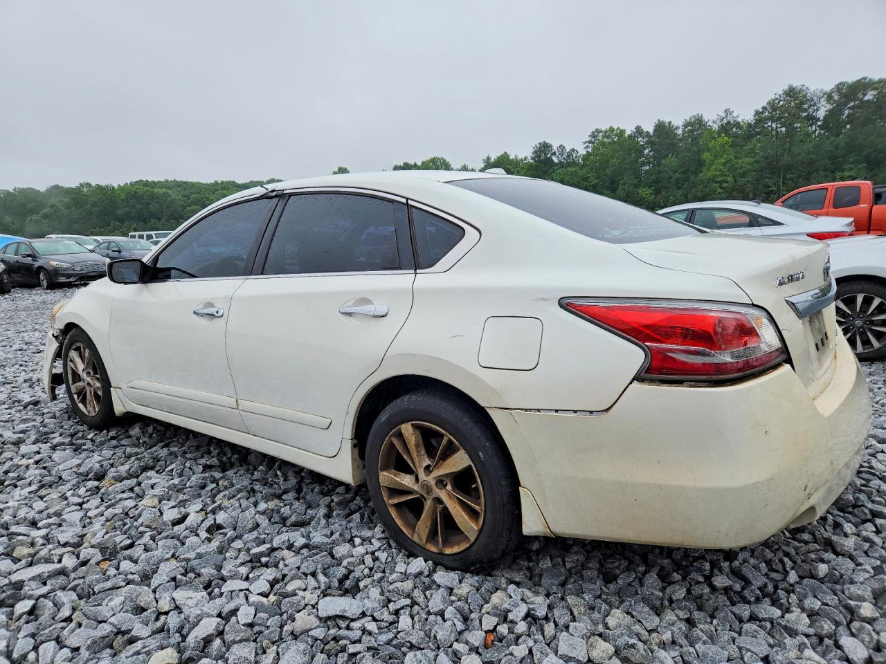 2014 Nissan Altima 2.5 Sv White vin: 1N4AL3AP5EC194769