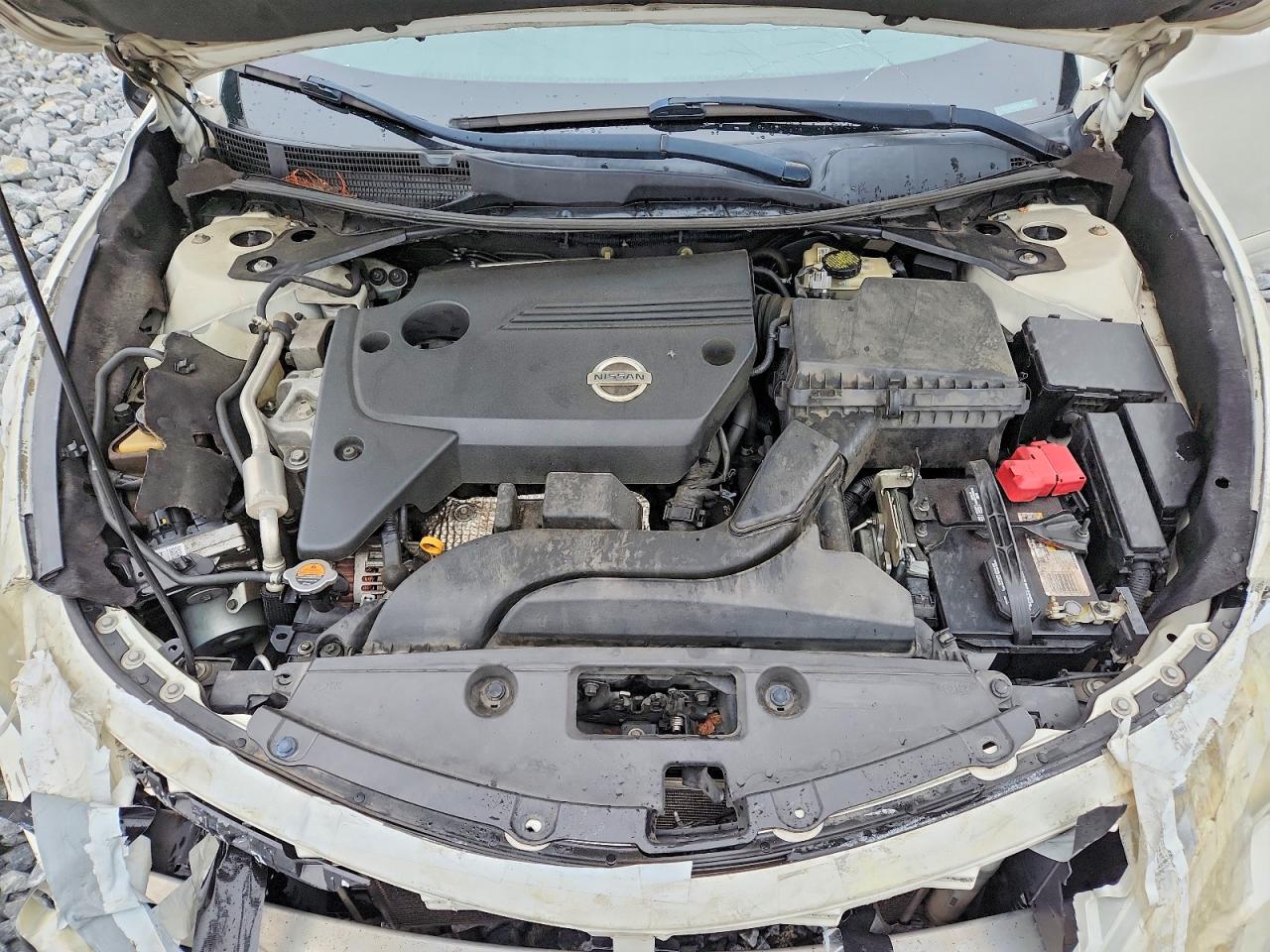 2014 Nissan Altima 2.5 Sv White vin: 1N4AL3AP5EC194769
