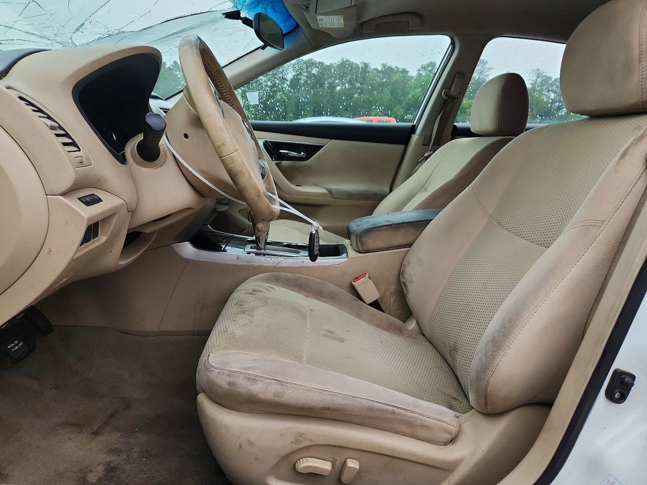 2014 Nissan Altima 2.5 Sv White vin: 1N4AL3AP5EC194769