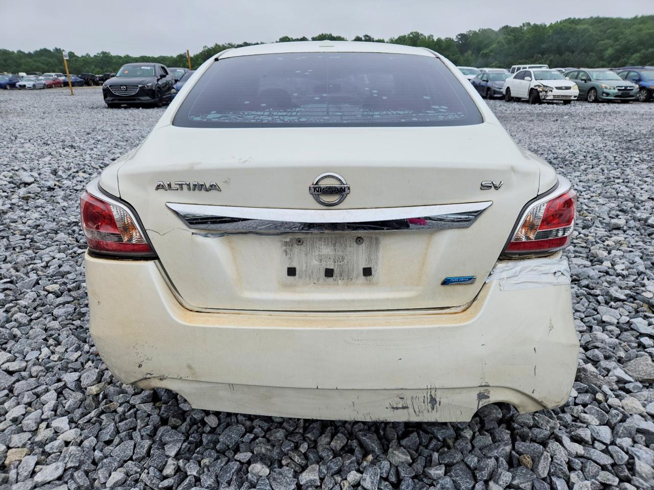 2014 Nissan Altima 2.5 Sv White vin: 1N4AL3AP5EC194769
