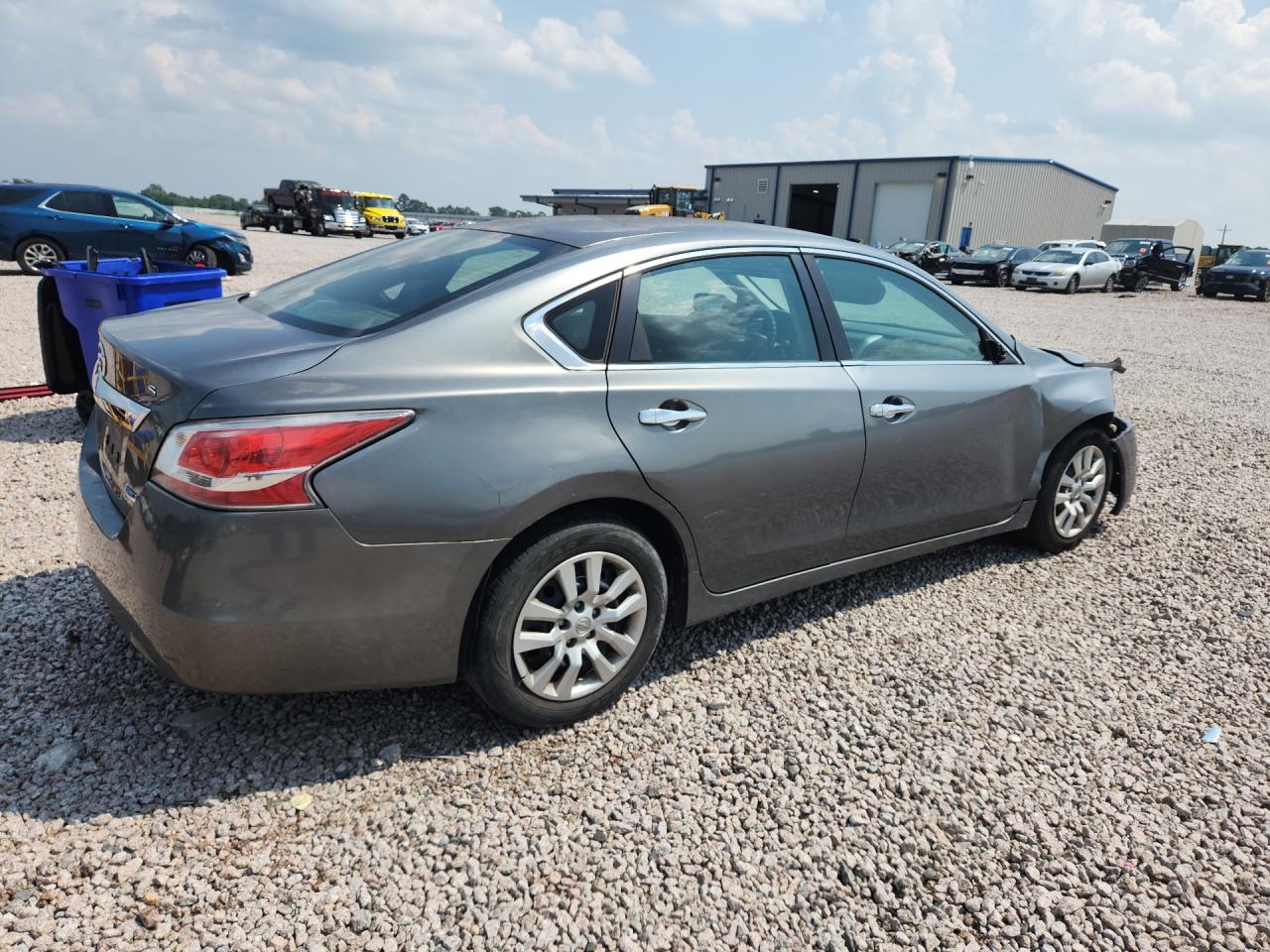 2014 Nissan Altima 2.5 S Gray vin: 1N4AL3AP5EC198319