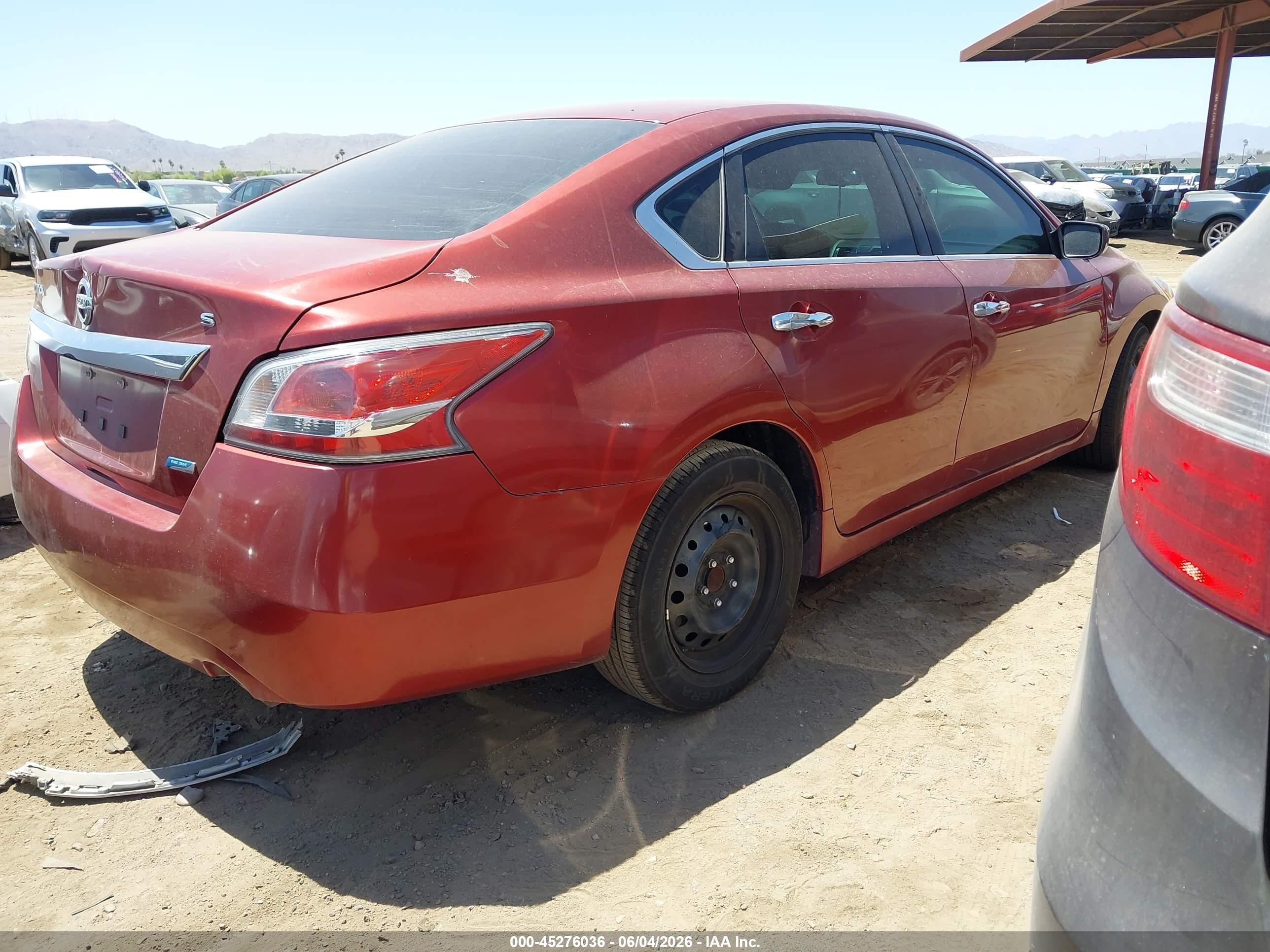 2014 Nissan Altima 2.5/2.5 S/2.5 Sl/2.5 Sv Burgundy vin: 1N4AL3AP5EC203406