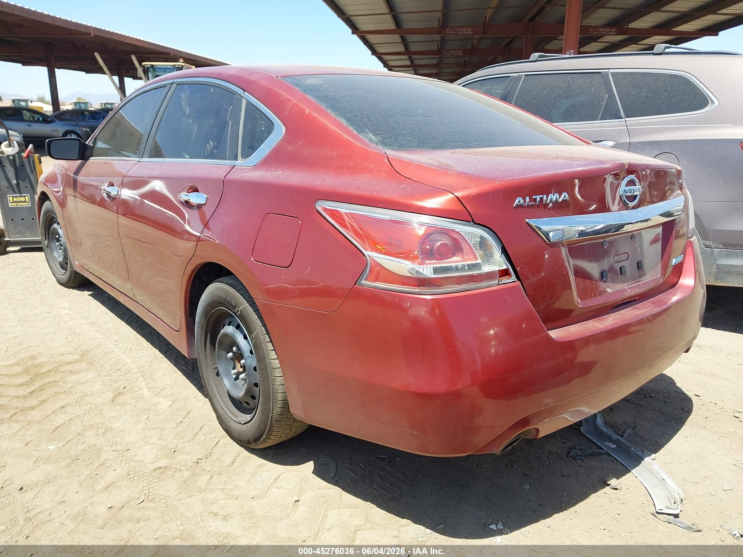 2014 Nissan Altima 2.5/2.5 S/2.5 Sl/2.5 Sv Burgundy vin: 1N4AL3AP5EC203406