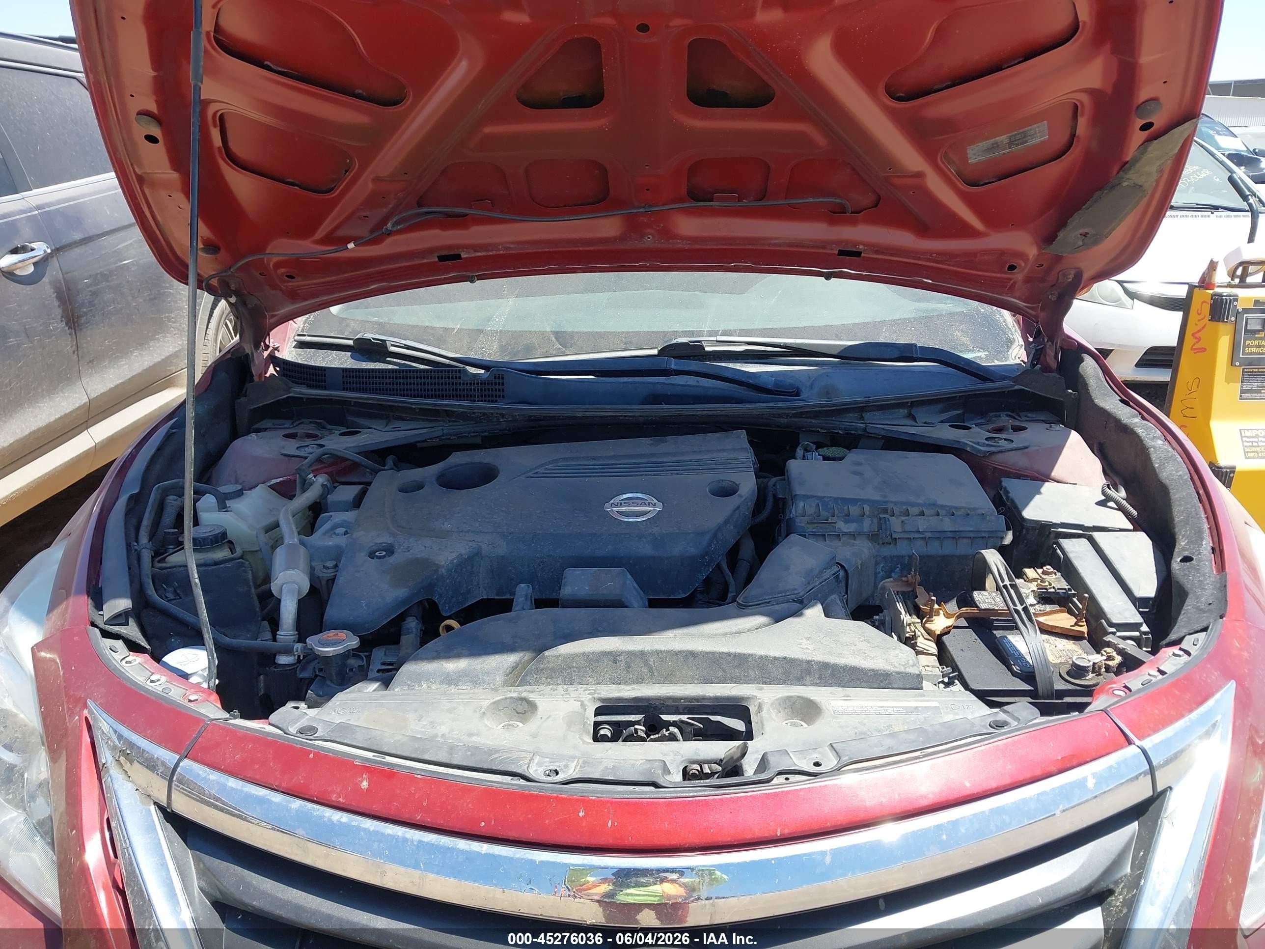 2014 Nissan Altima 2.5/2.5 S/2.5 Sl/2.5 Sv Burgundy vin: 1N4AL3AP5EC203406