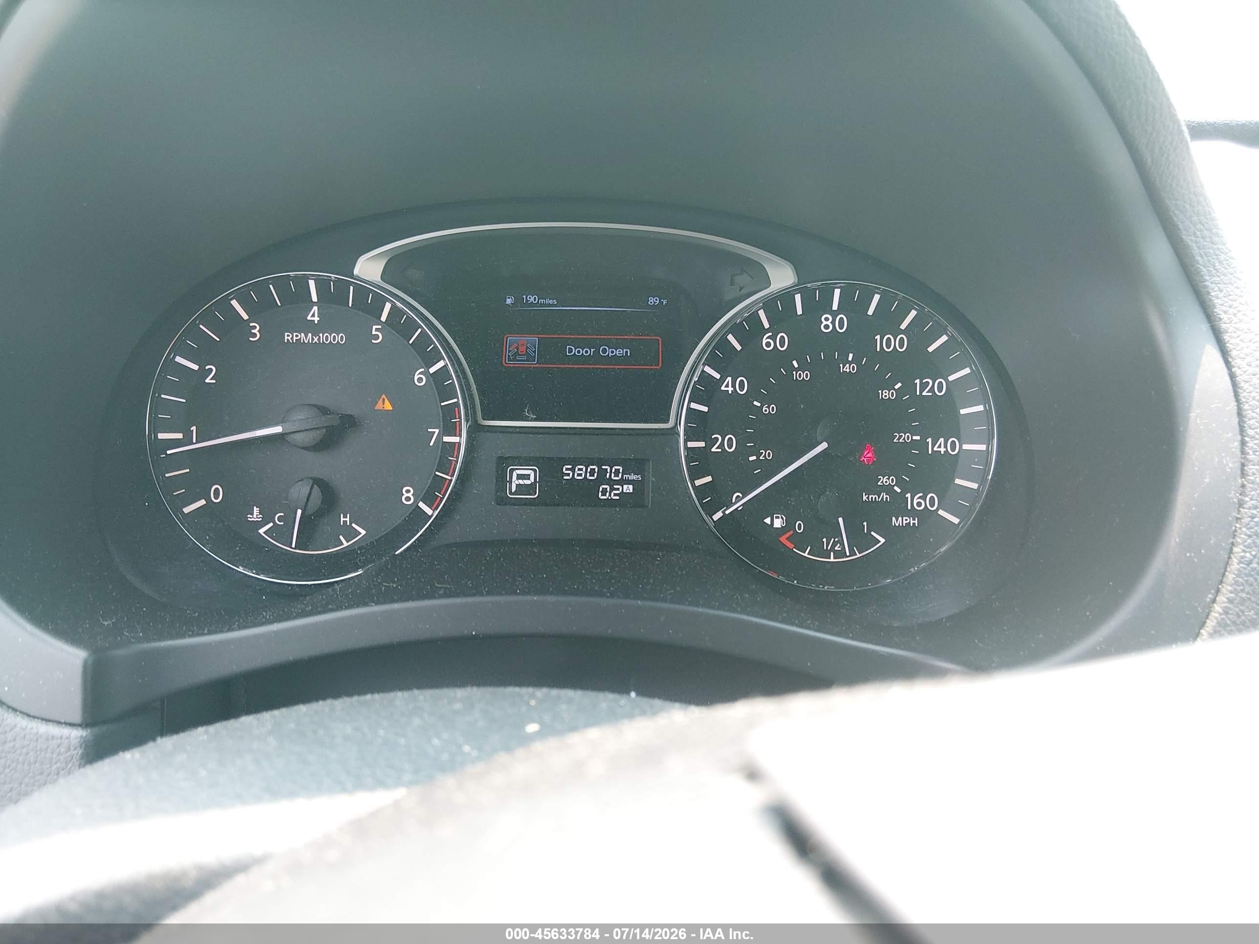 2014 Nissan Altima 2.5/2.5 S/2.5 Sl/2.5 Sv Серебряный vin: 1N4AL3AP5EC262746