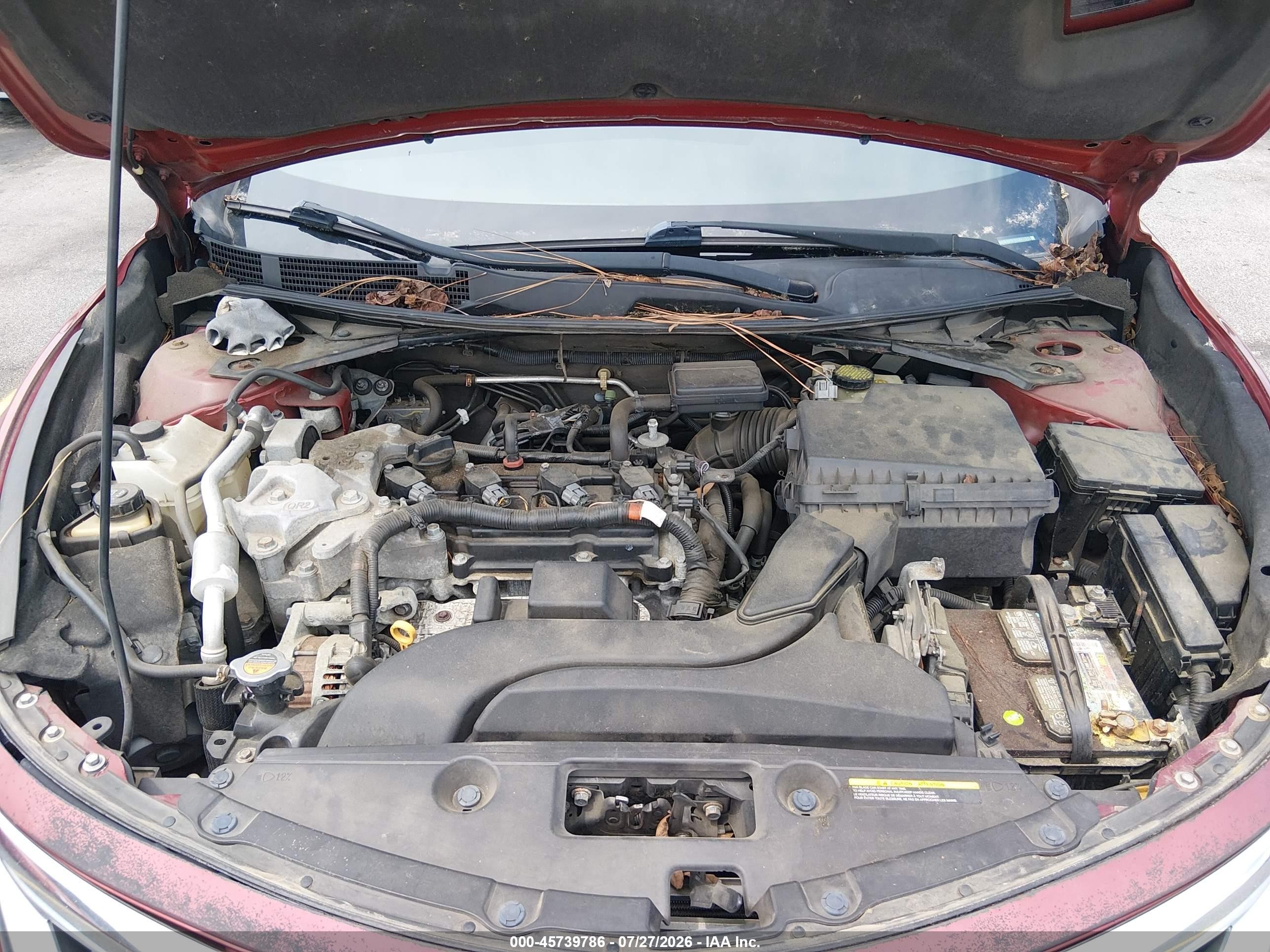 2014 Nissan Altima 2.5/2.5 S/2.5 Sl/2.5 Sv Красный vin: 1N4AL3AP5EC270507
