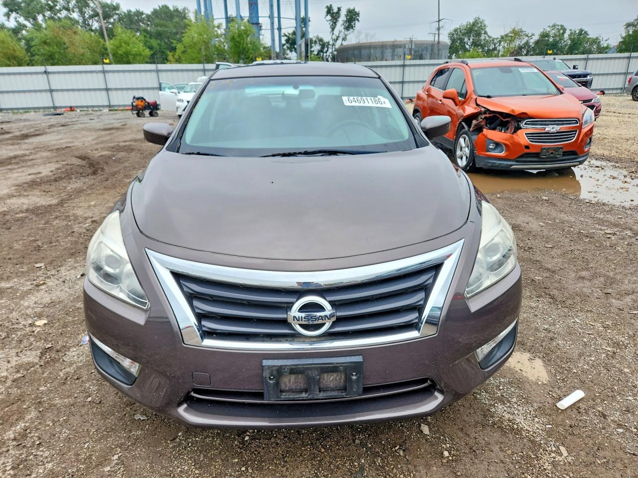 2014 Nissan Altima 2.5 Sv Brown vin: 1N4AL3AP5EC277182
