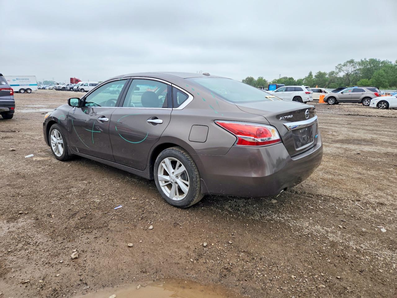 2014 Nissan Altima 2.5 Sv Brown vin: 1N4AL3AP5EC277182