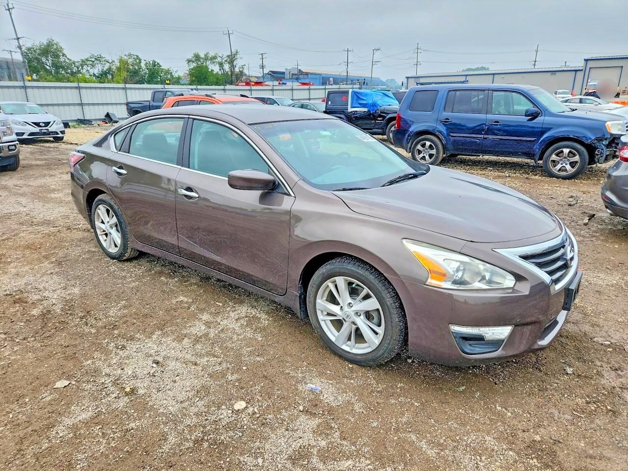 2014 Nissan Altima 2.5 Sv Brown vin: 1N4AL3AP5EC277182