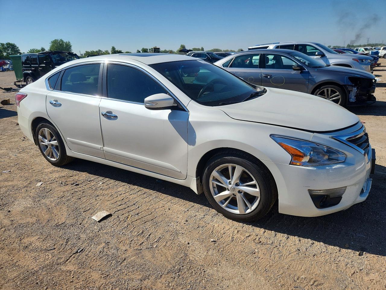 2014 Nissan Altima 2.5 Sl White vin: 1N4AL3AP5EC289171