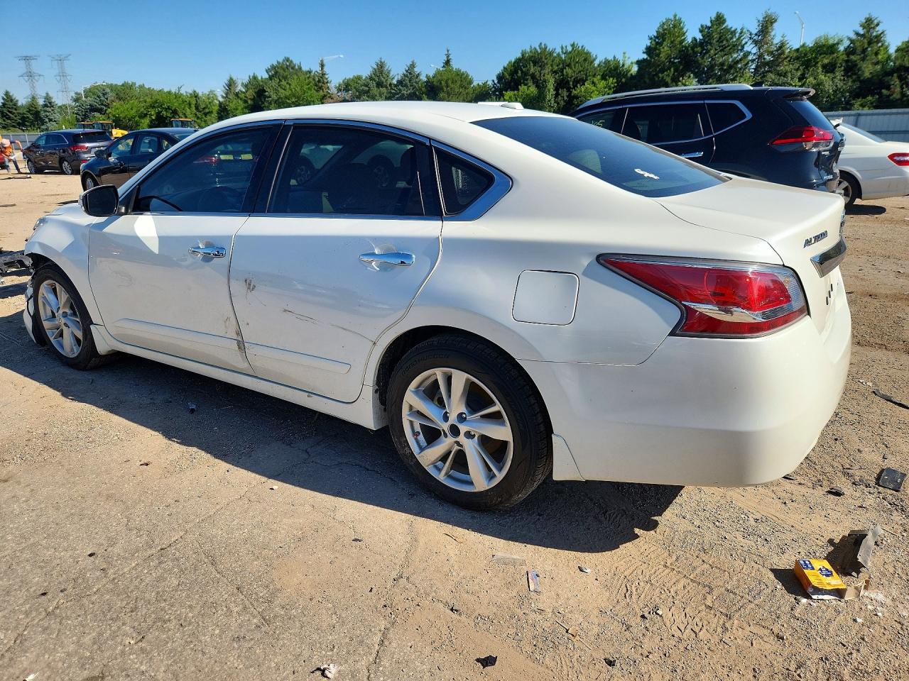 2014 Nissan Altima 2.5 Sl White vin: 1N4AL3AP5EC289171