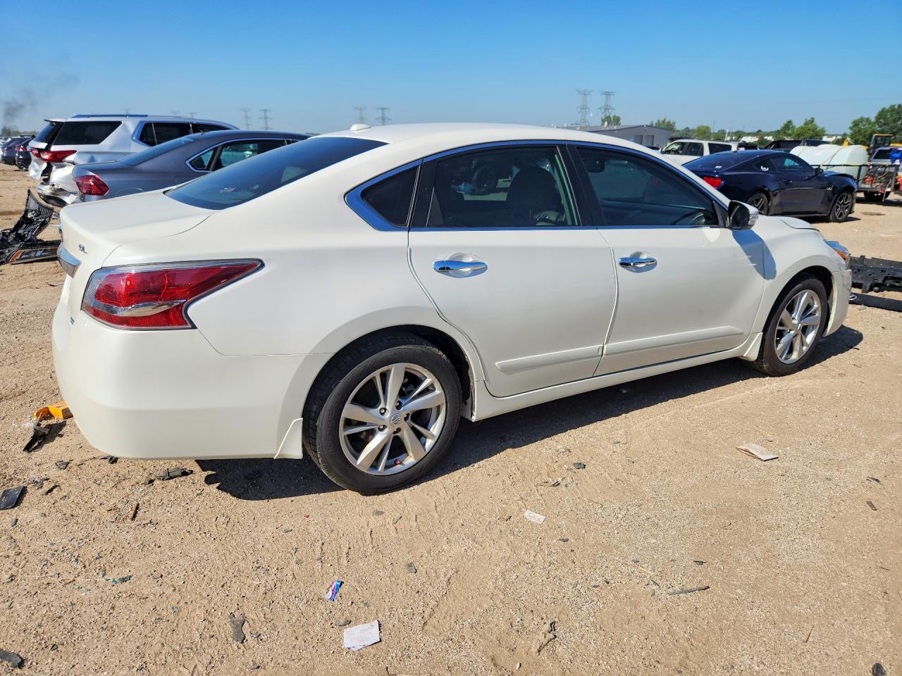 2014 Nissan Altima 2.5 Sl White vin: 1N4AL3AP5EC289171
