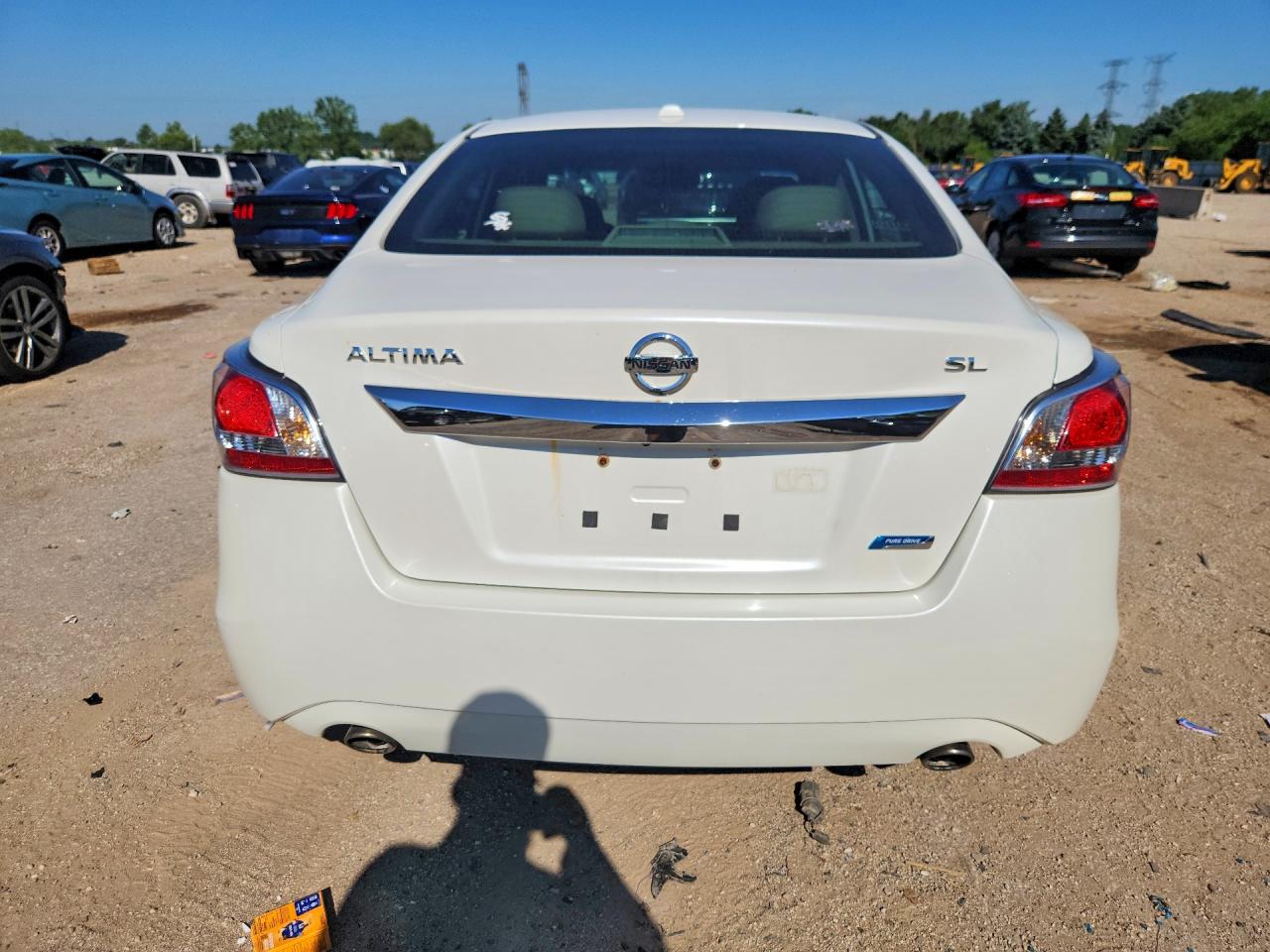 2014 Nissan Altima 2.5 Sl White vin: 1N4AL3AP5EC289171