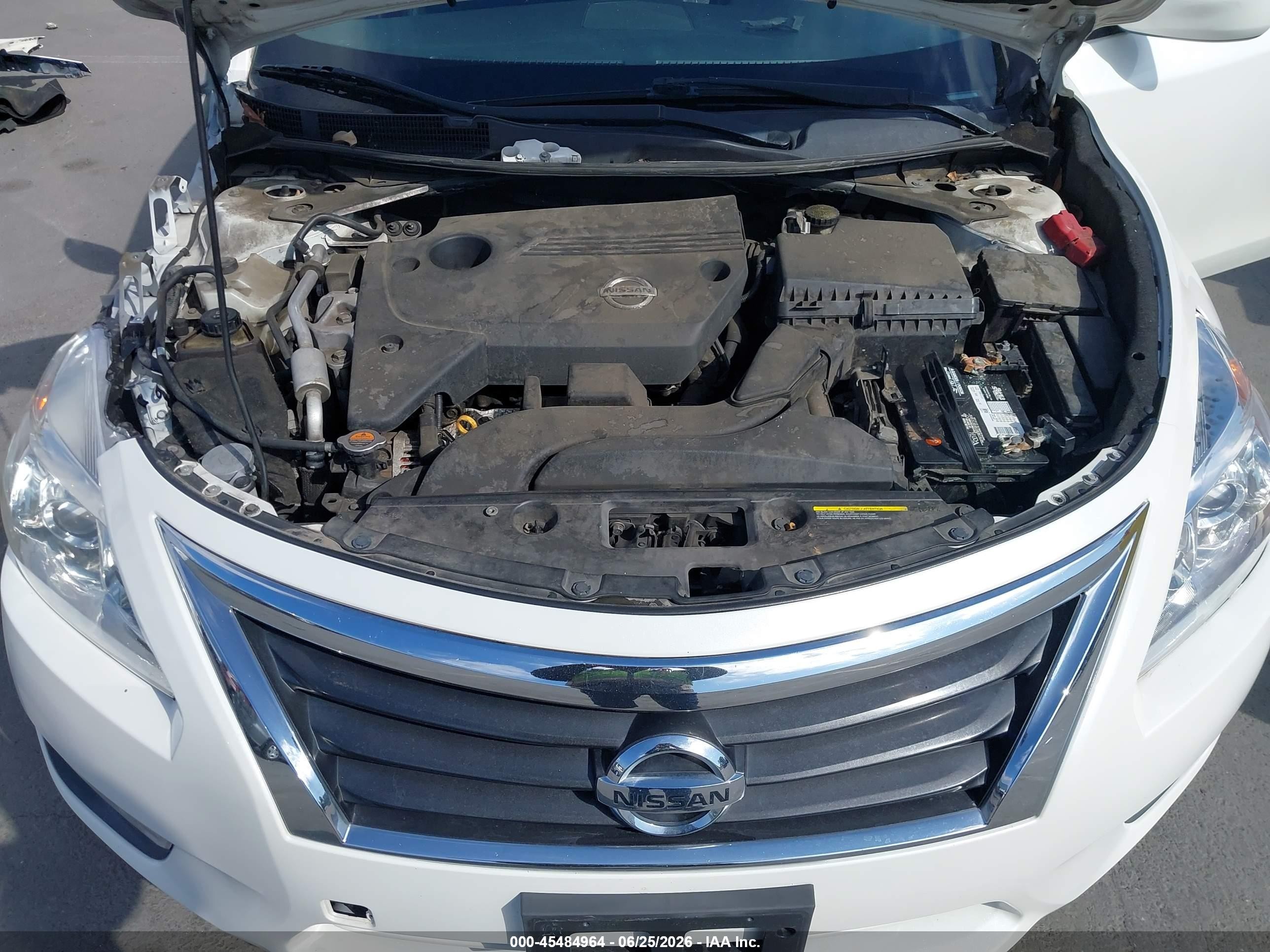 2014 Nissan Altima 2.5/2.5 S/2.5 Sl/2.5 Sv White vin: 1N4AL3AP5EC289915