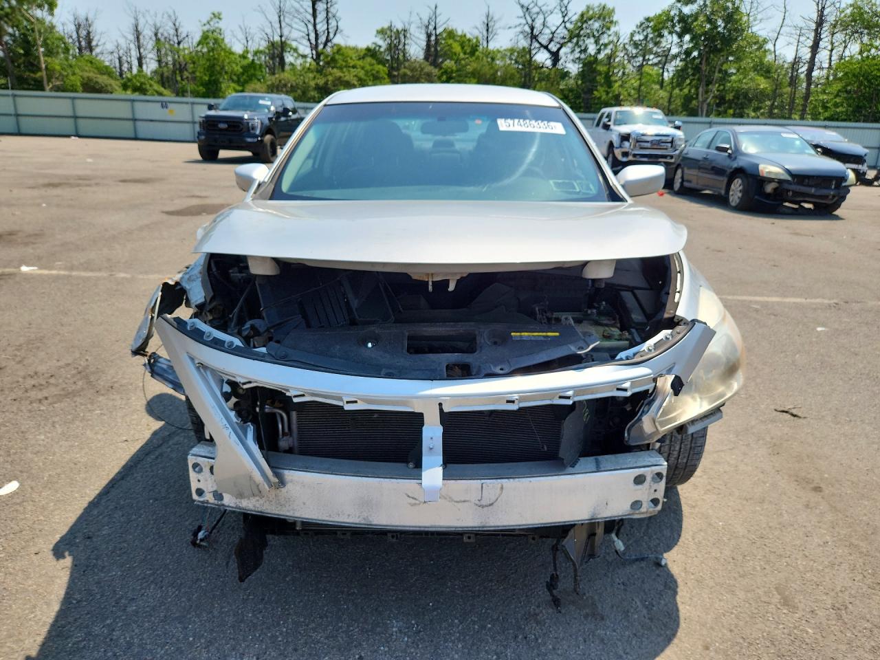 2014 Nissan Altima 2.5 S Silver vin: 1N4AL3AP5EC291910