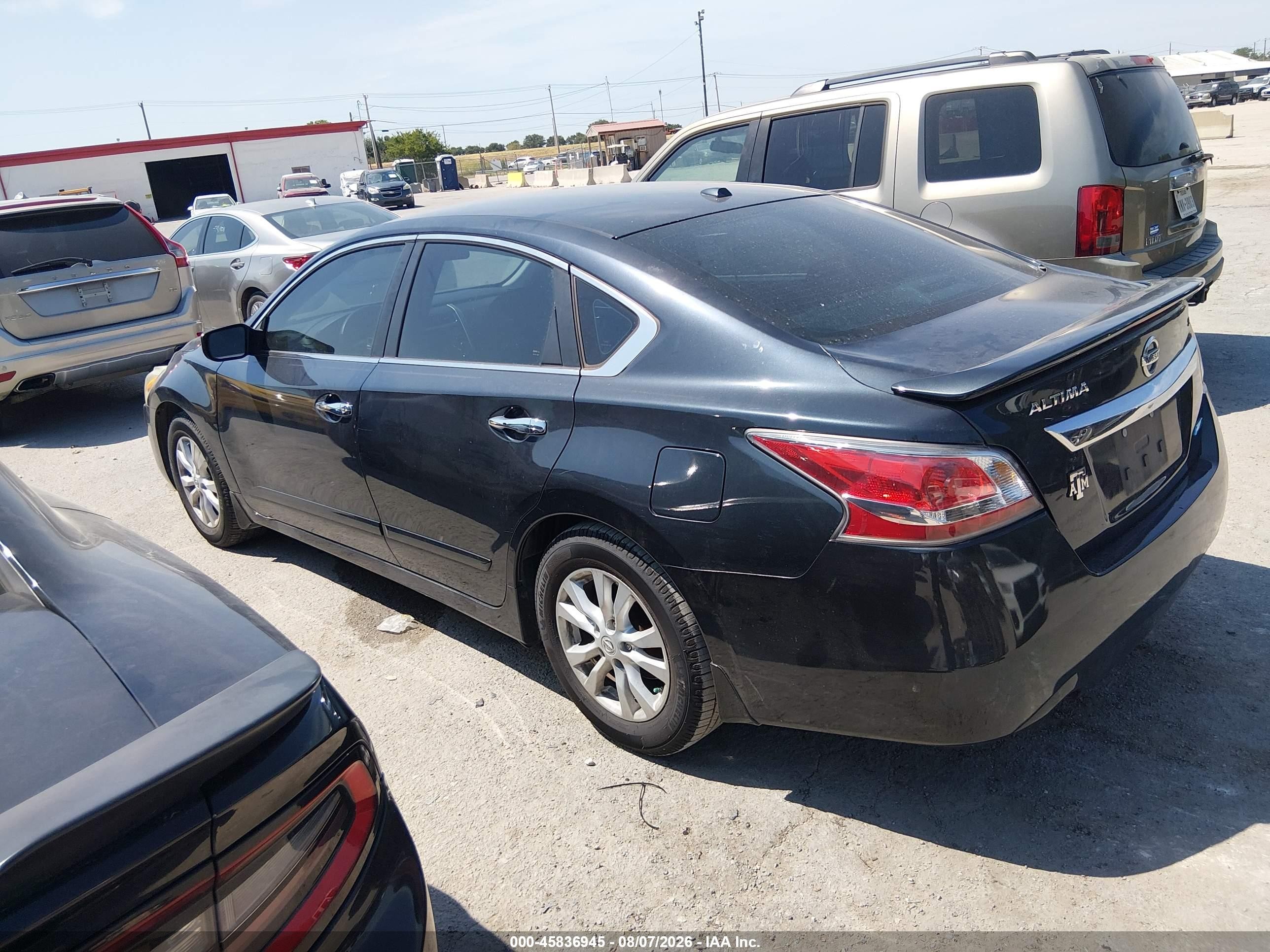 2014 Nissan Altima 2.5 S Black vin: 1N4AL3AP5EC292104