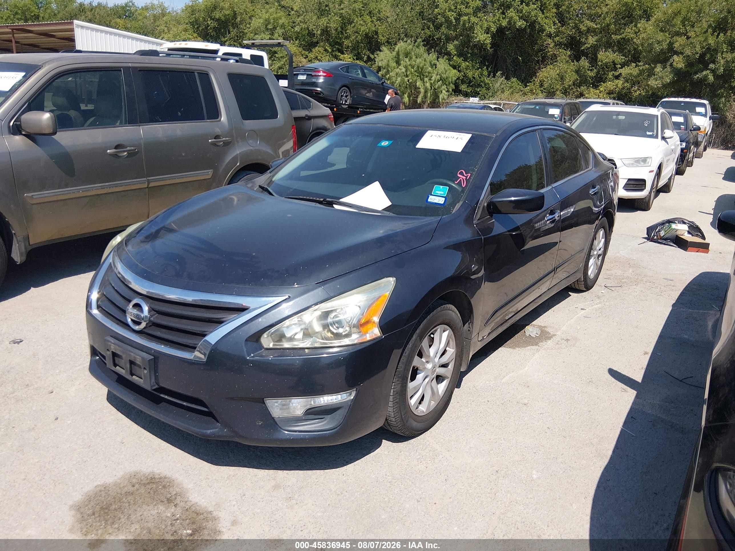 2014 Nissan Altima 2.5 S Black vin: 1N4AL3AP5EC292104