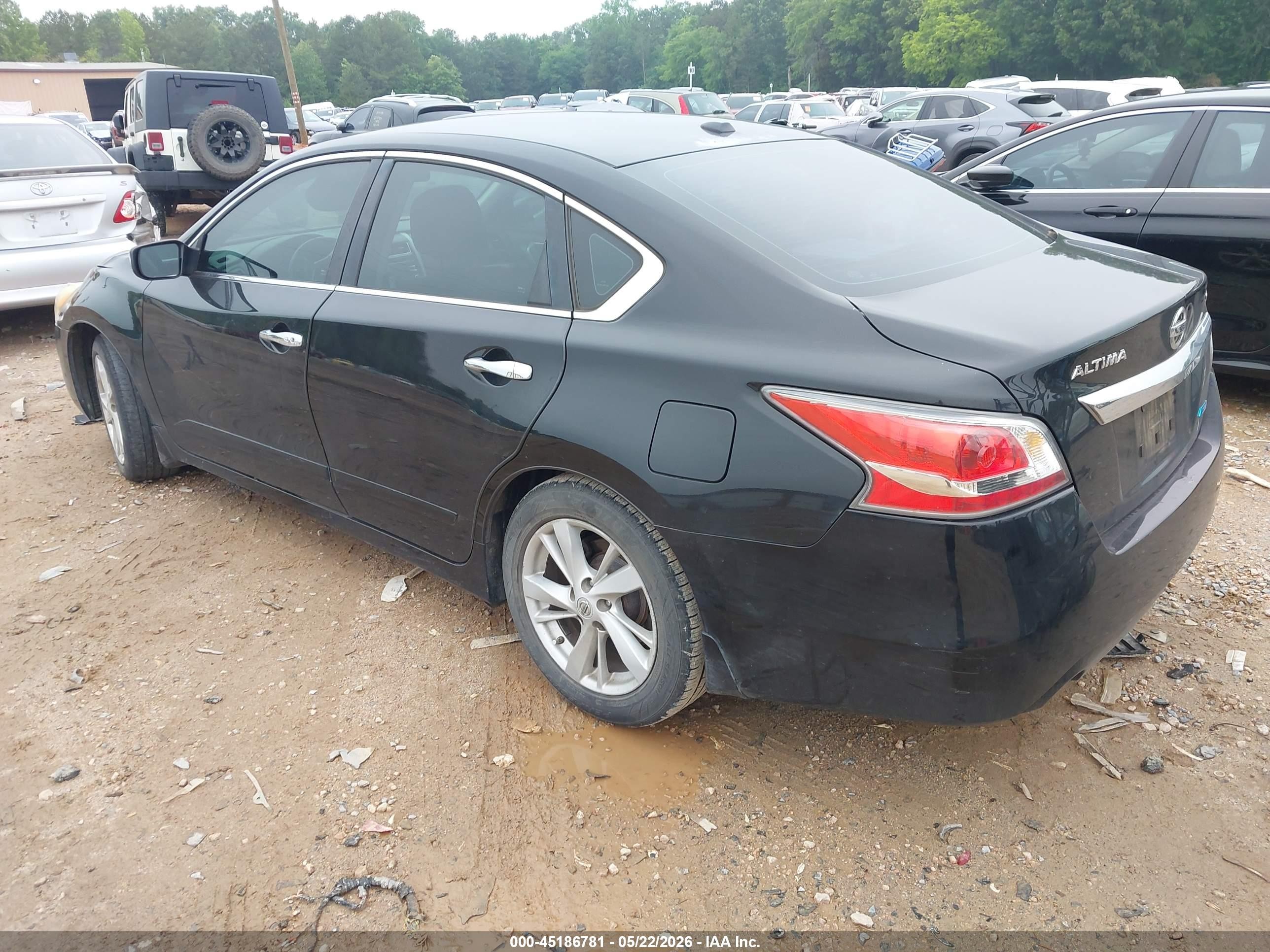 2014 Nissan Altima 2.5 Sv Black vin: 1N4AL3AP5EC292362