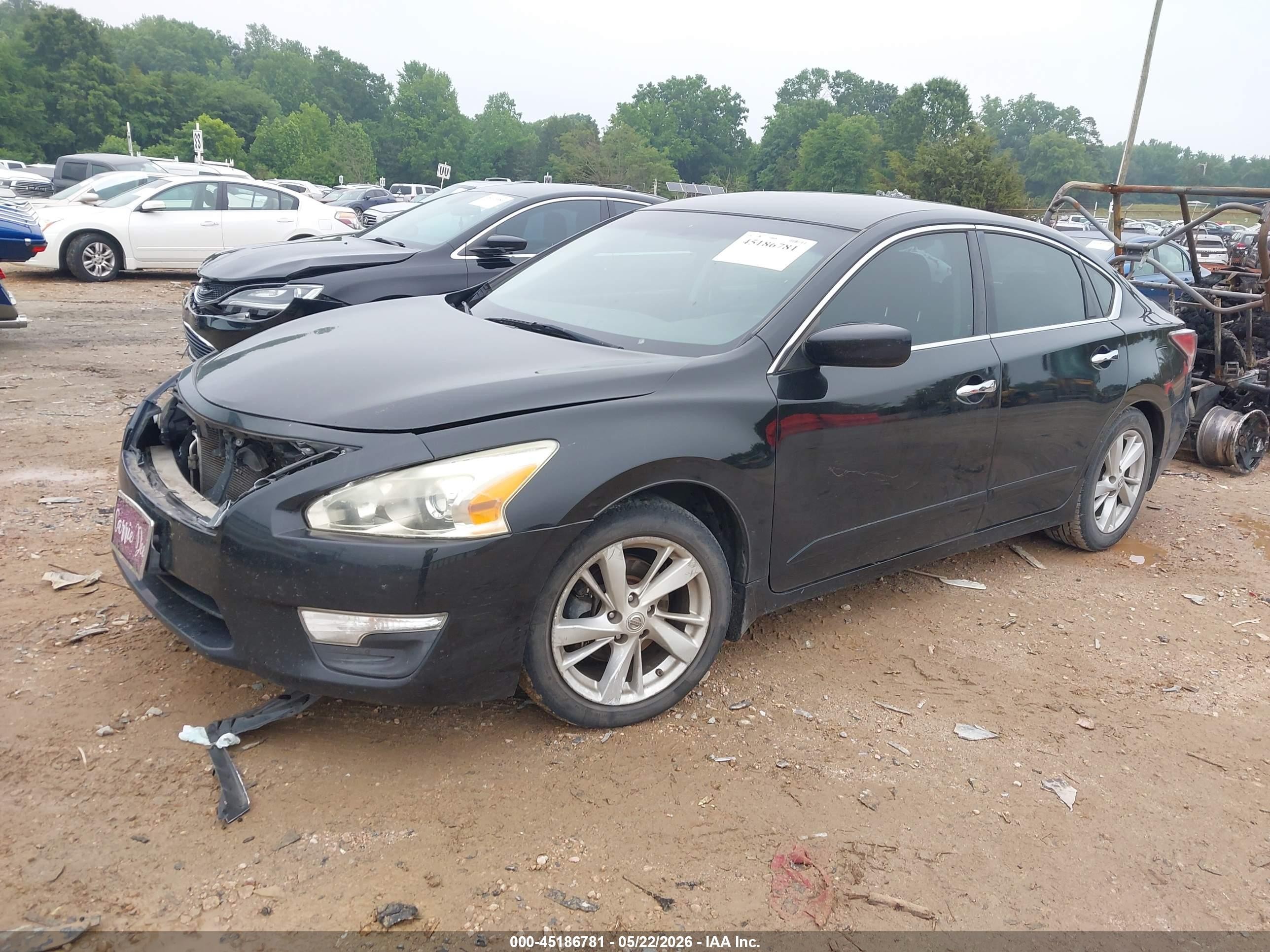 2014 Nissan Altima 2.5 Sv Black vin: 1N4AL3AP5EC292362