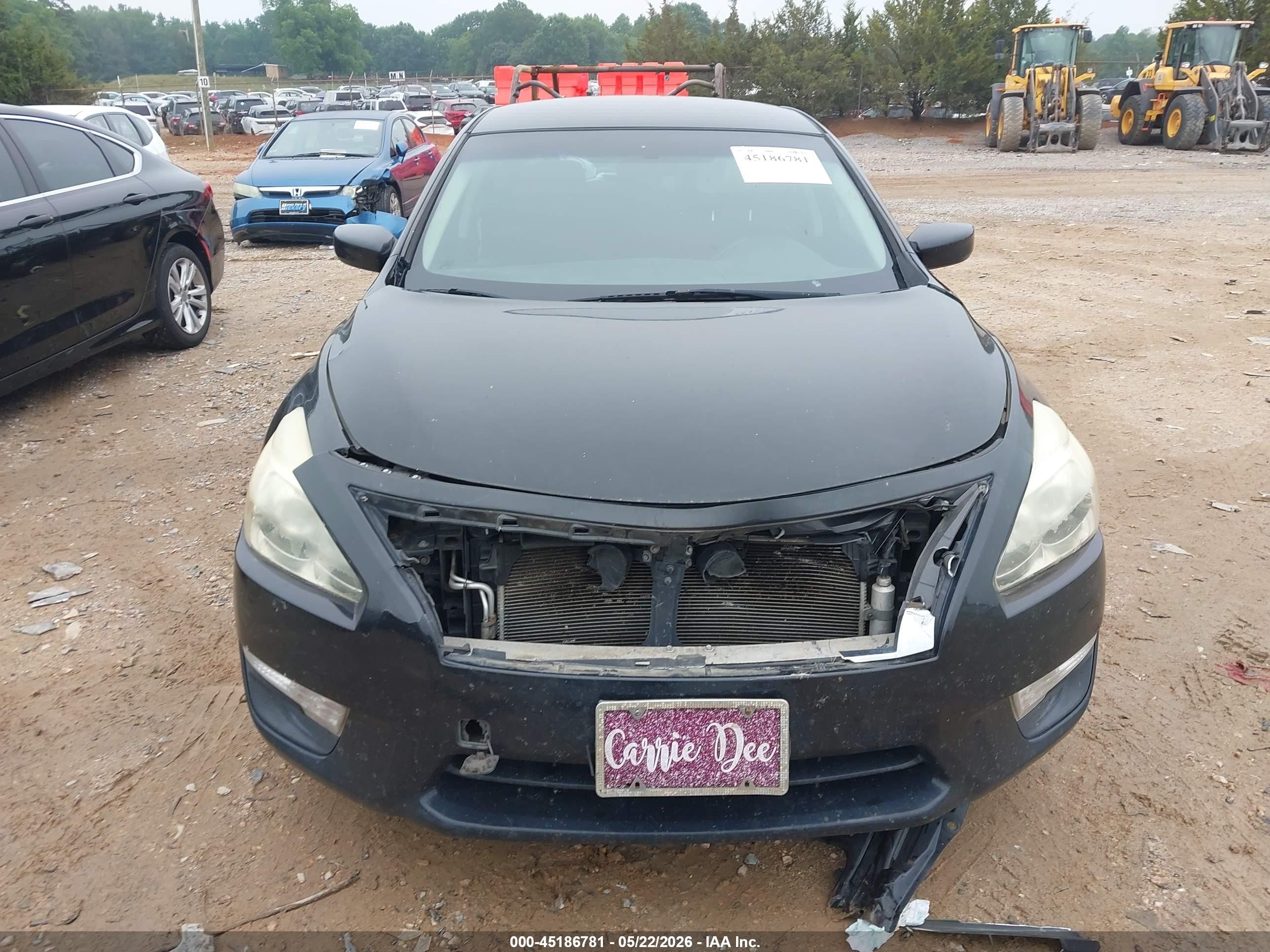 2014 Nissan Altima 2.5 Sv Black vin: 1N4AL3AP5EC292362