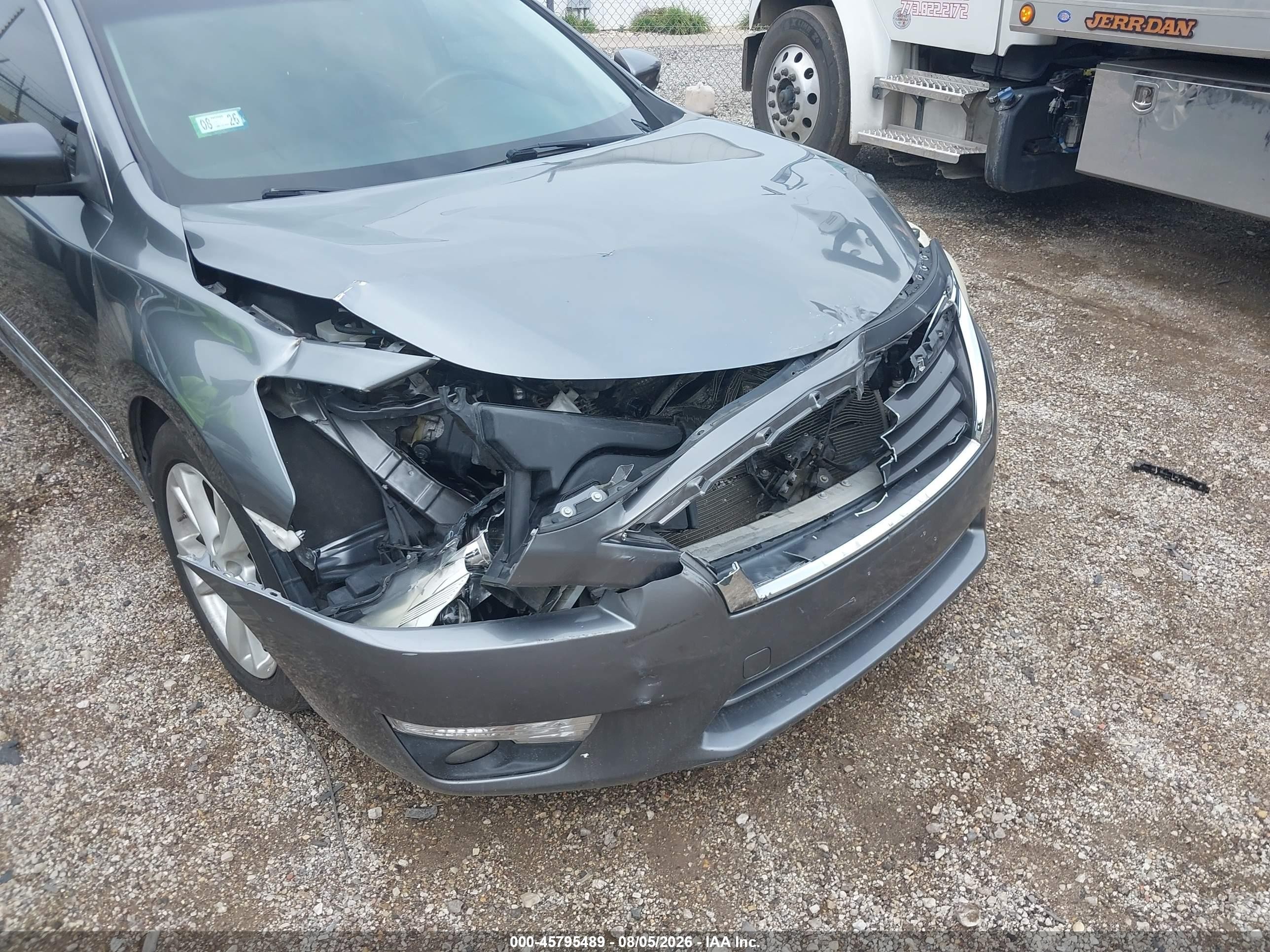 2014 Nissan Altima 2.5 Sl Gray vin: 1N4AL3AP5EC295438