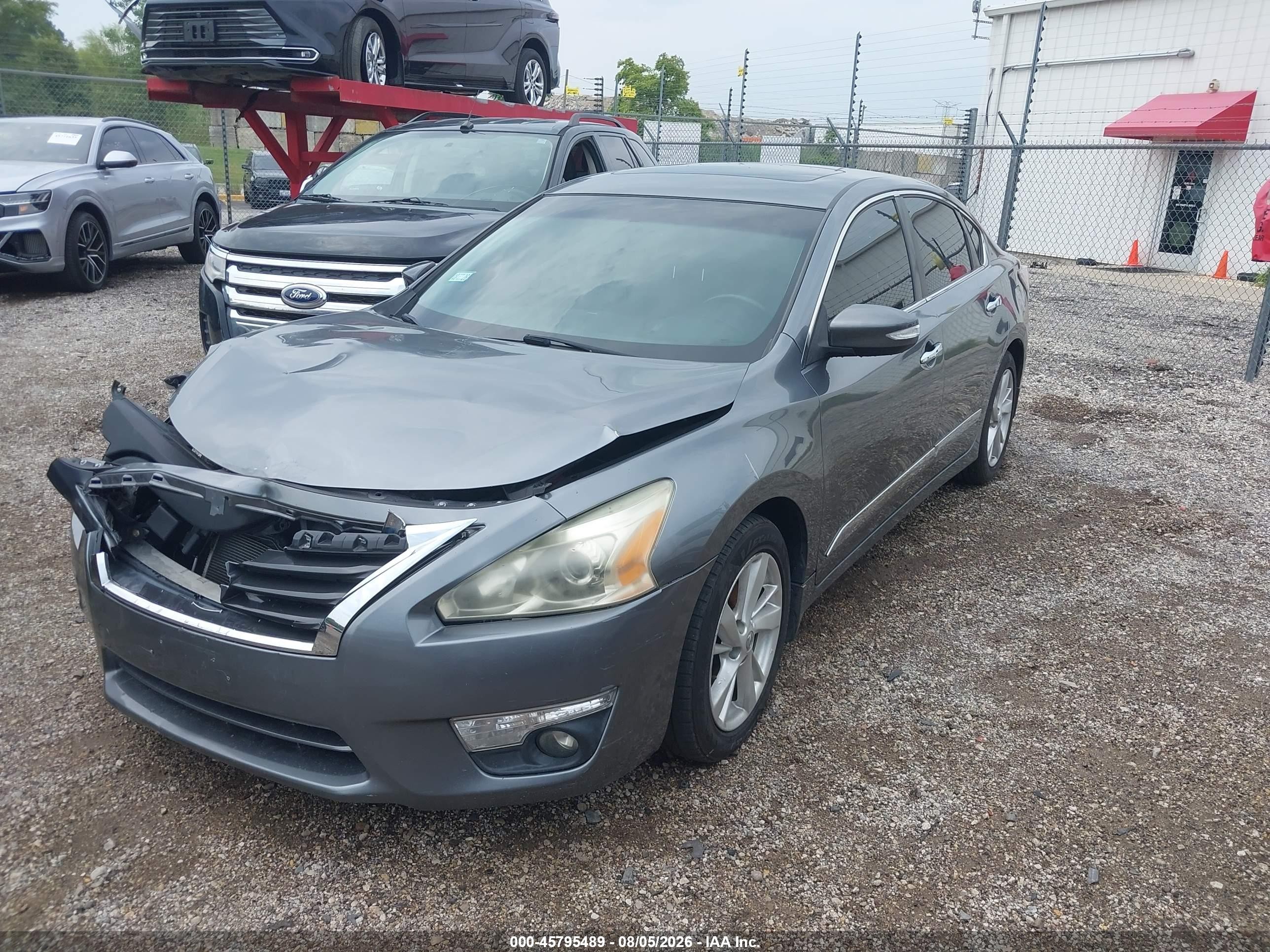 2014 Nissan Altima 2.5 Sl Gray vin: 1N4AL3AP5EC295438
