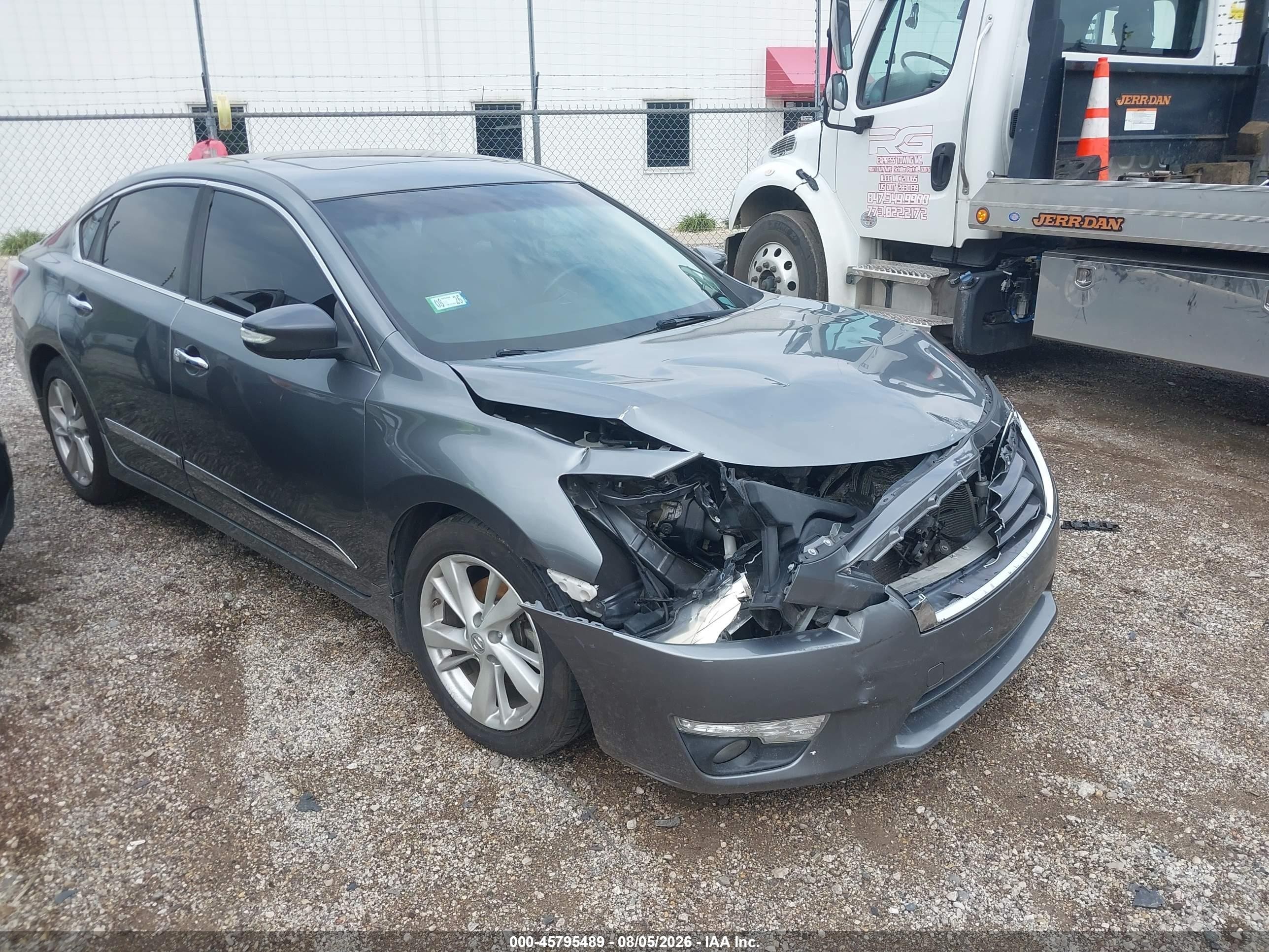 2014 Nissan Altima 2.5 Sl Gray vin: 1N4AL3AP5EC295438
