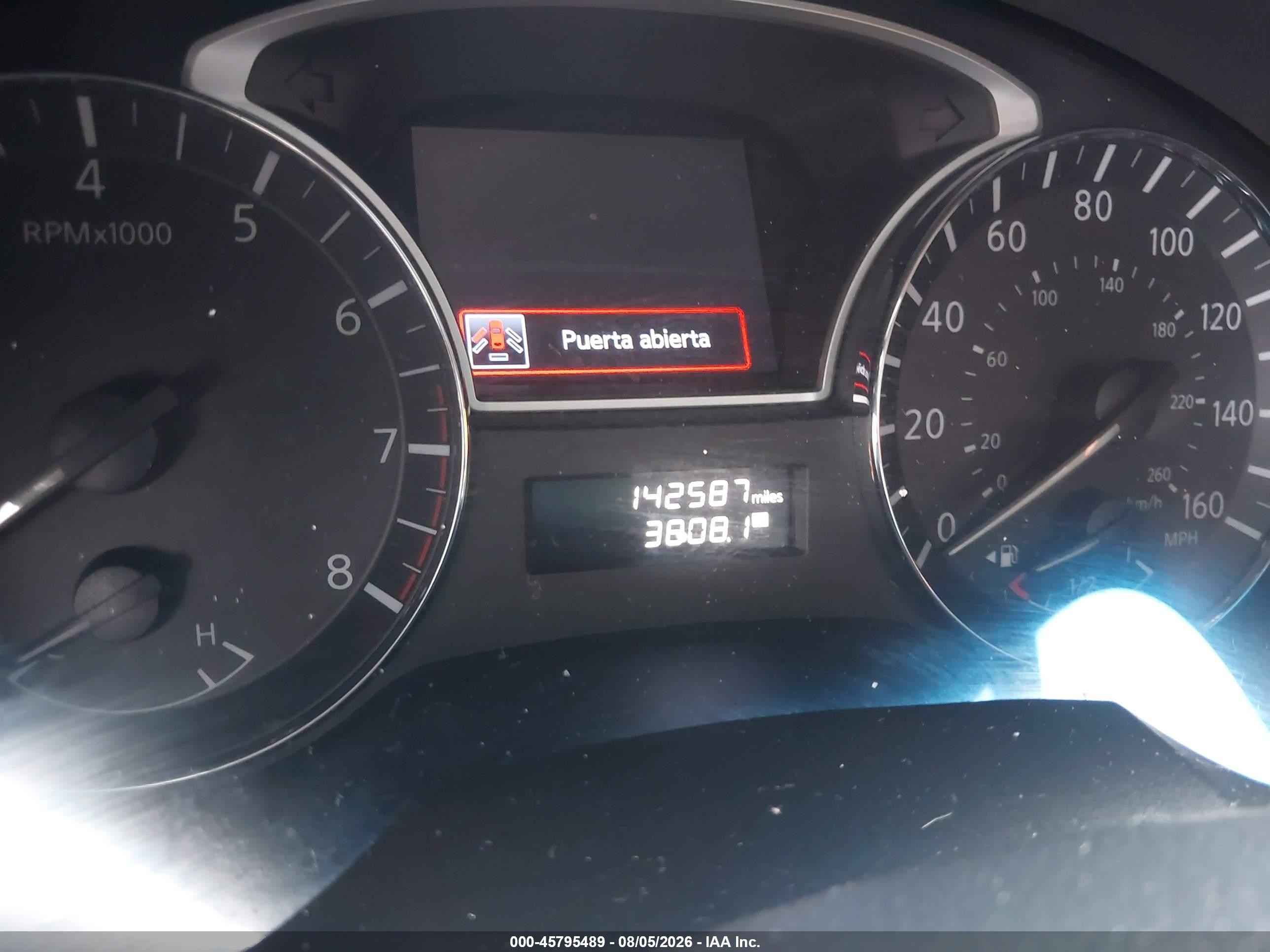 2014 Nissan Altima 2.5 Sl Gray vin: 1N4AL3AP5EC295438