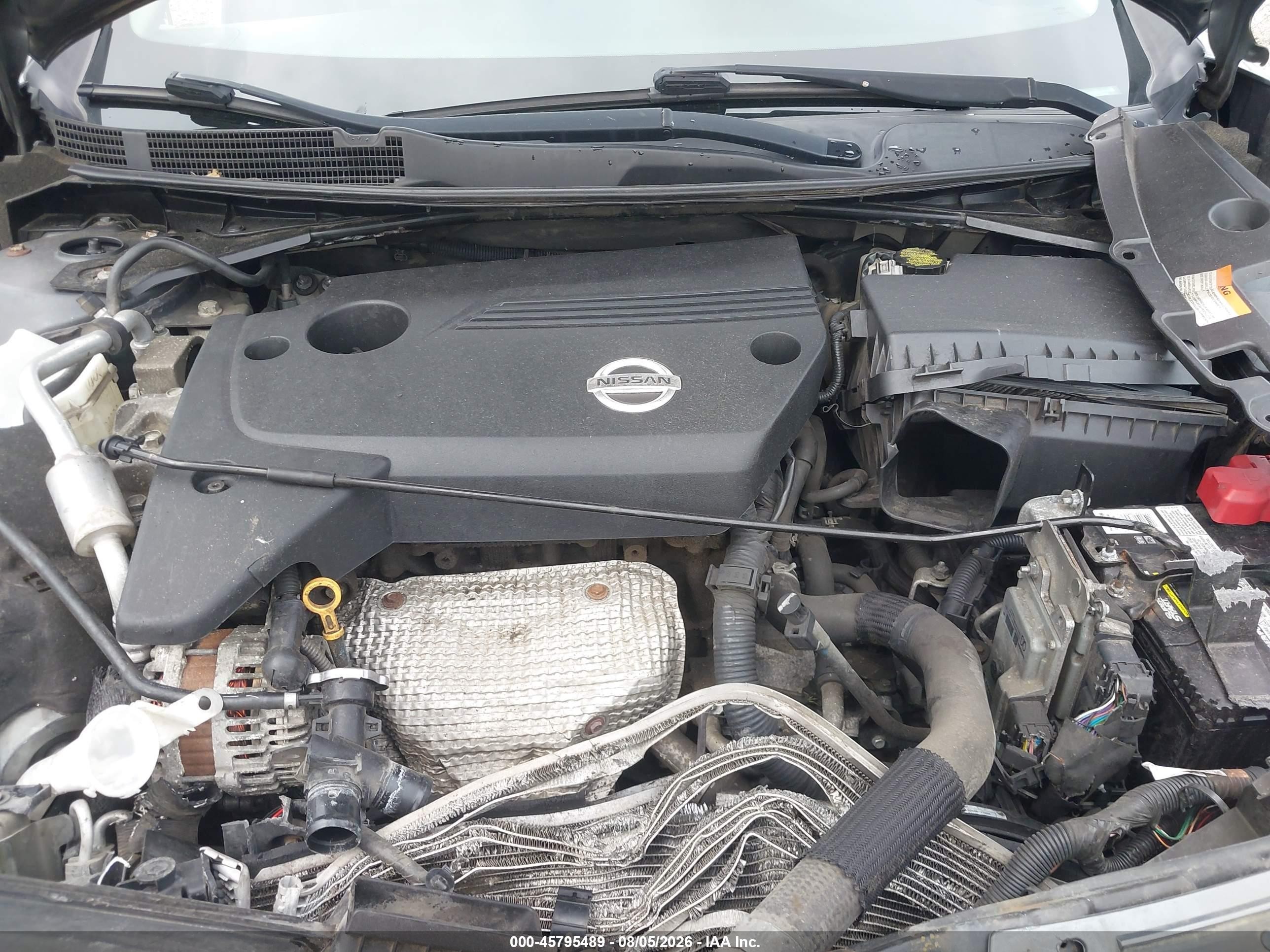 2014 Nissan Altima 2.5 Sl Gray vin: 1N4AL3AP5EC295438
