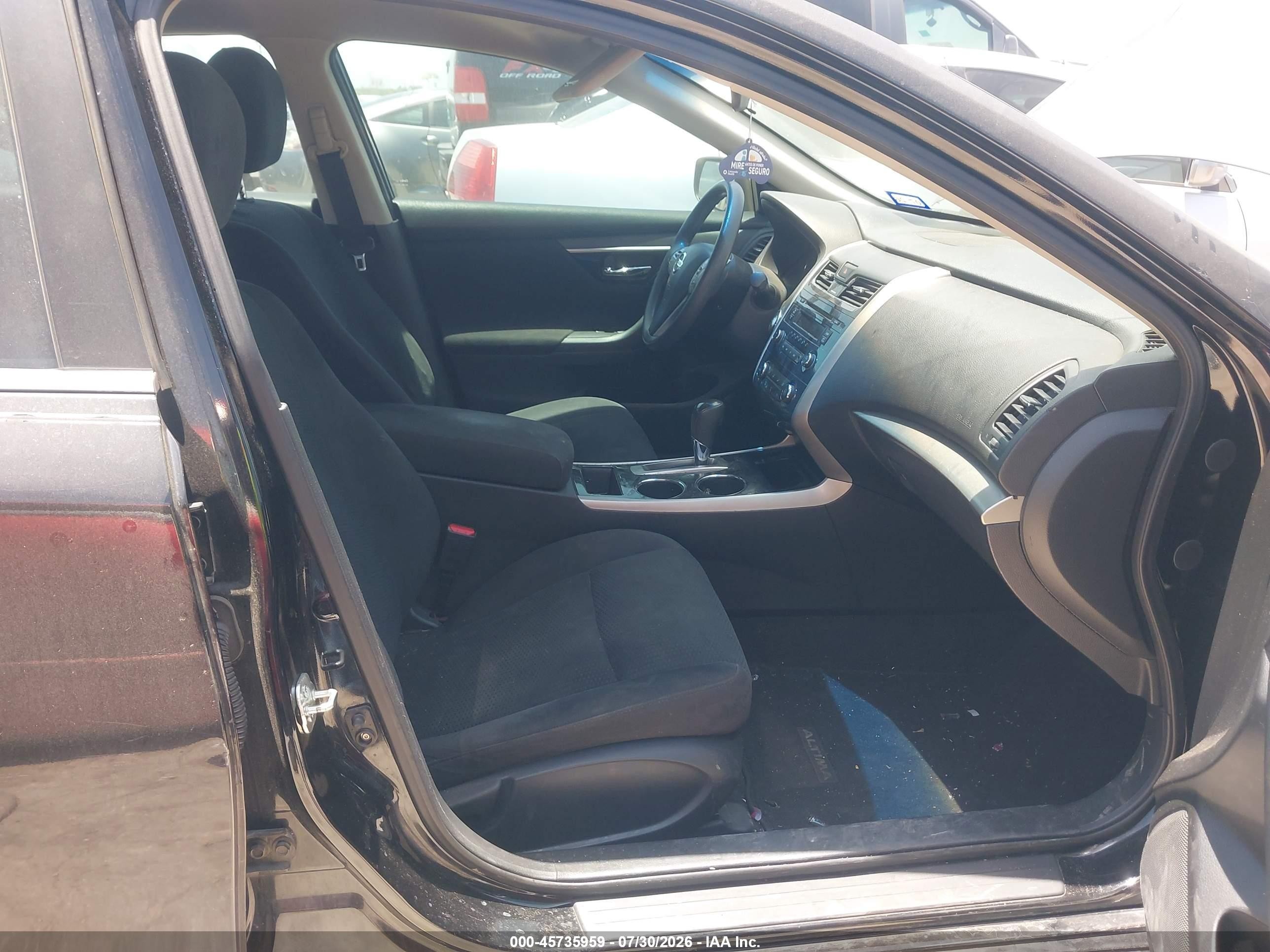2014 Nissan Altima 2.5 S Black vin: 1N4AL3AP5EC299750