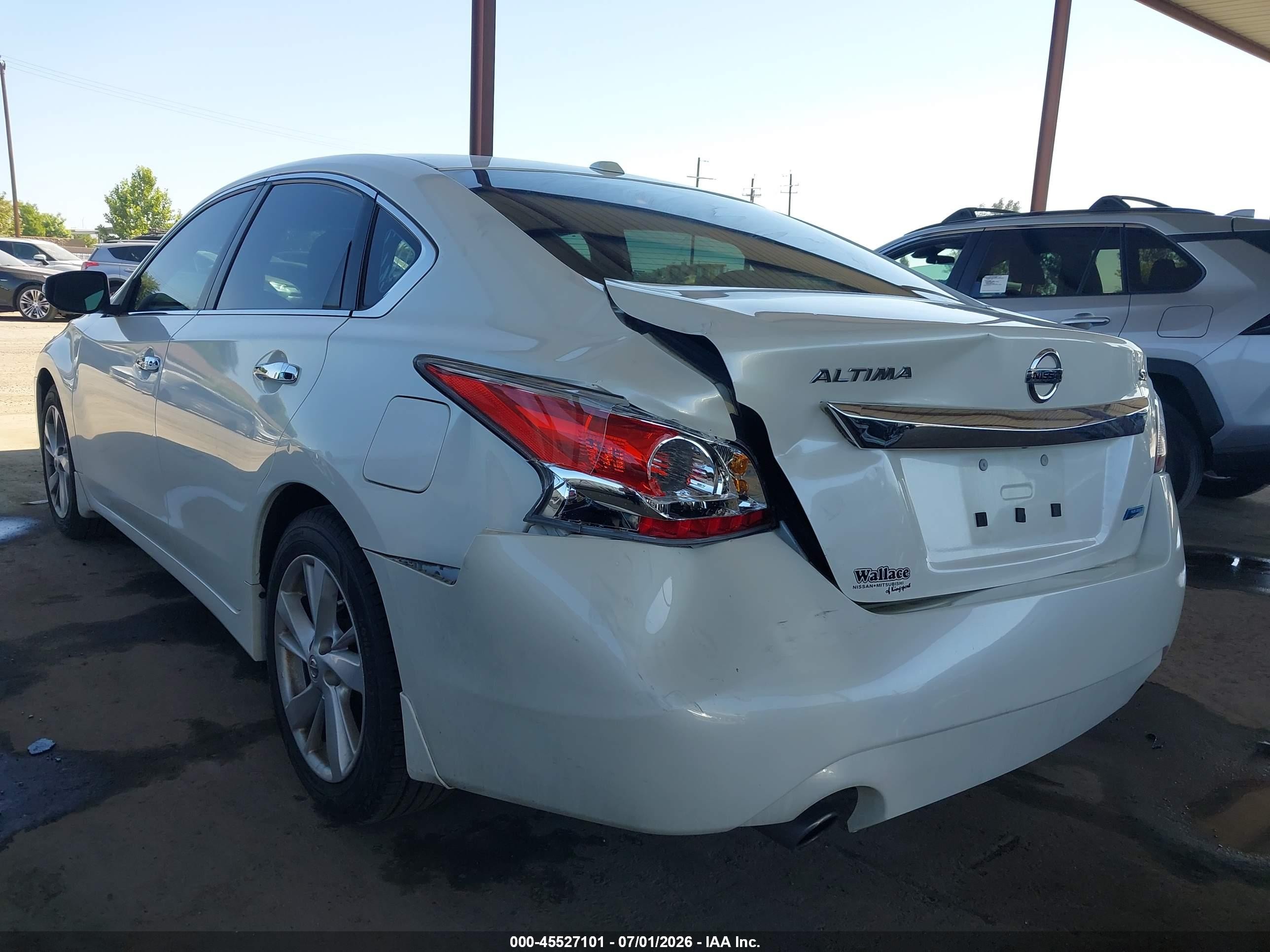 2014 Nissan Altima 2.5 Sv Белый vin: 1N4AL3AP5EC321049