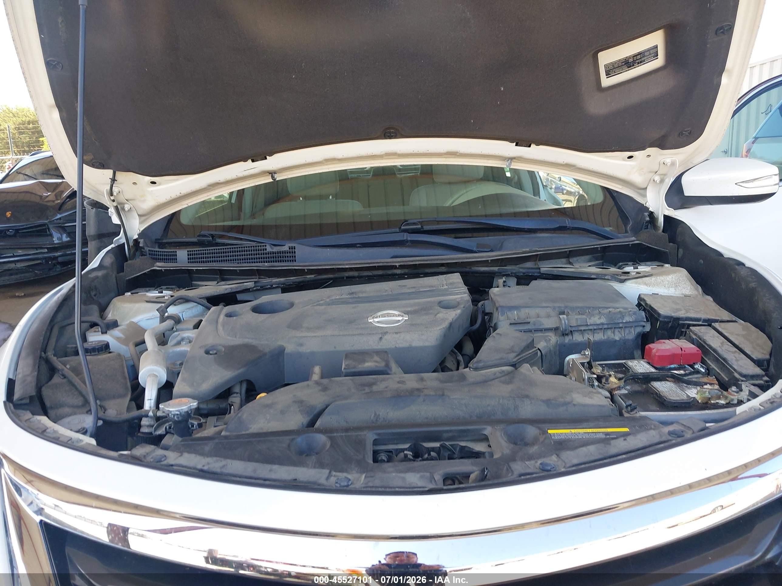 2014 Nissan Altima 2.5 Sv Белый vin: 1N4AL3AP5EC321049