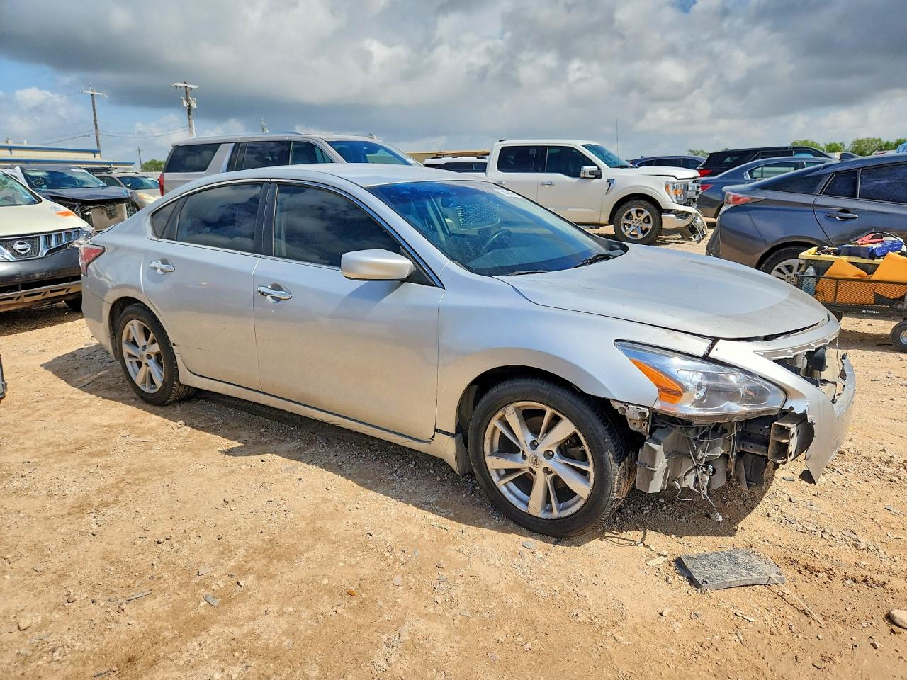 2014 Nissan Altima 2.5 Sv Gray vin: 1N4AL3AP5EC321603